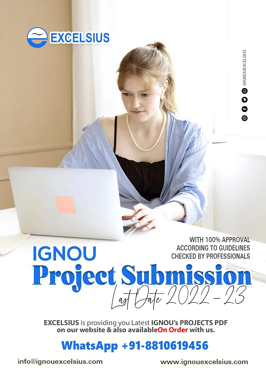 IGNOU Project Submission Last Date 2022-23