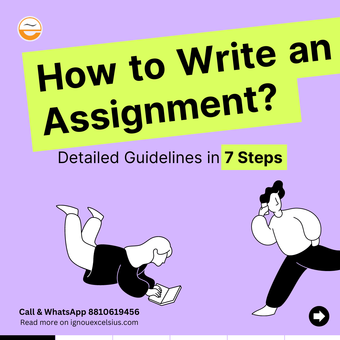 How to Write an Assignment? Detailed Guidelines in 7 Steps