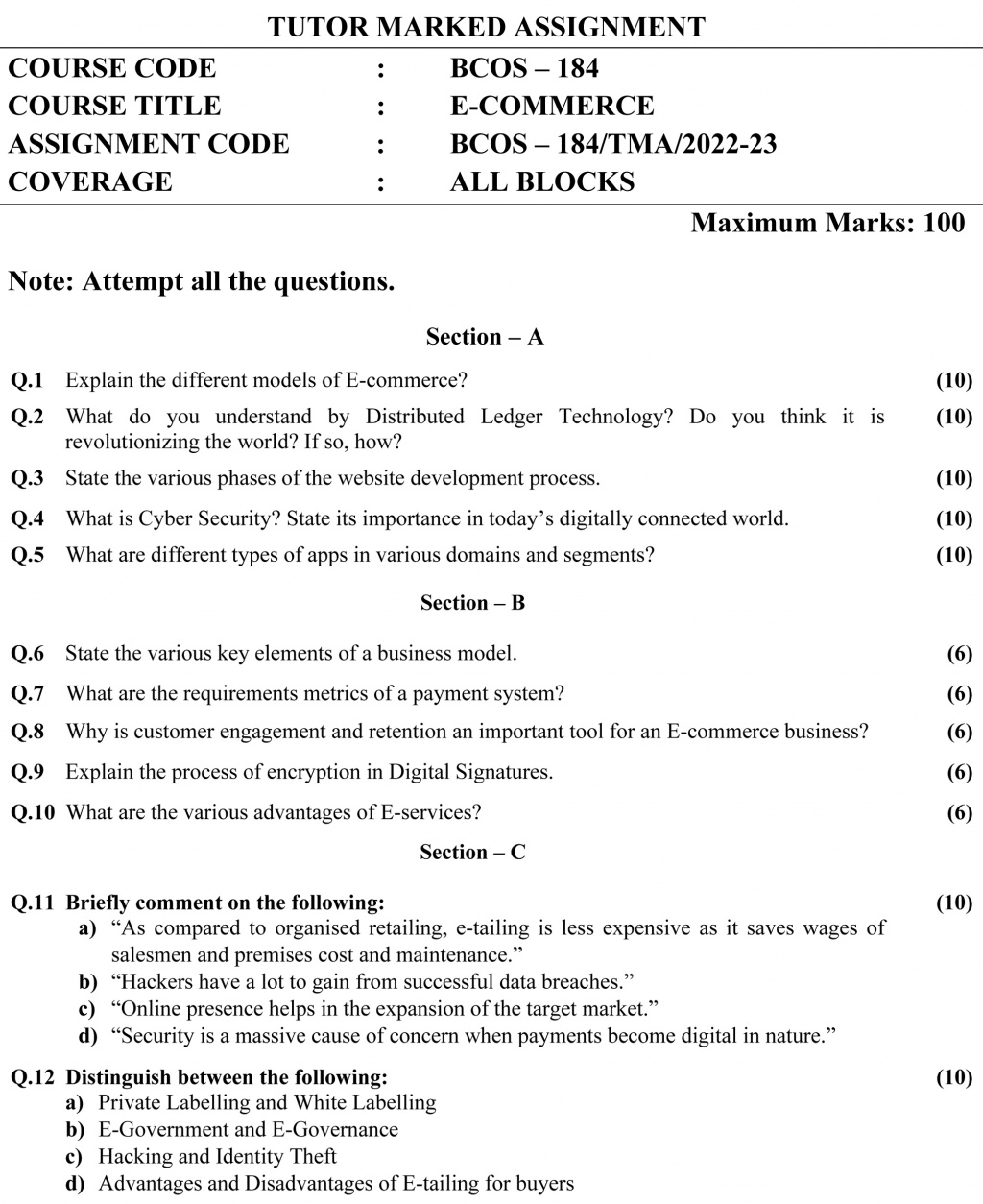 BCOS-184 - E-Commerce-July 2022 – January 2023