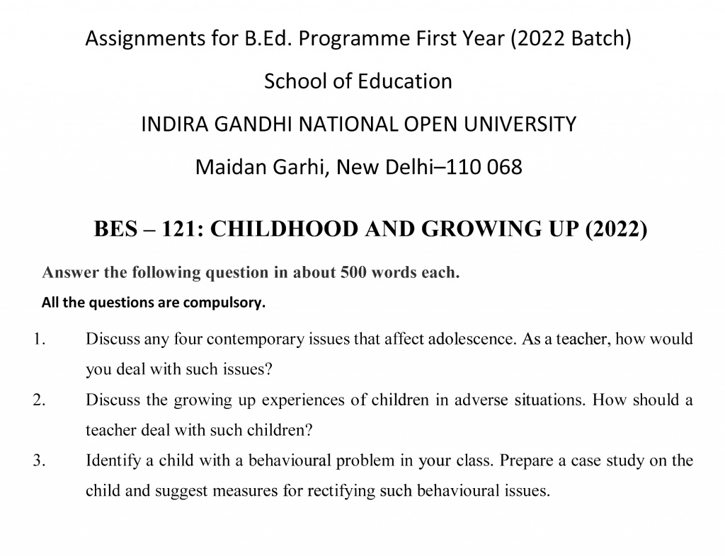 BES-121 - Childhood and Growing Up-January 2022