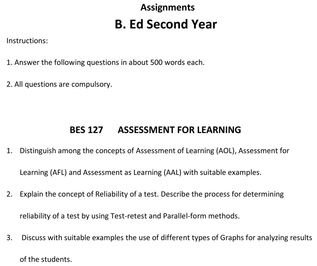 BES-127 - Assessment for Learning-January 2022