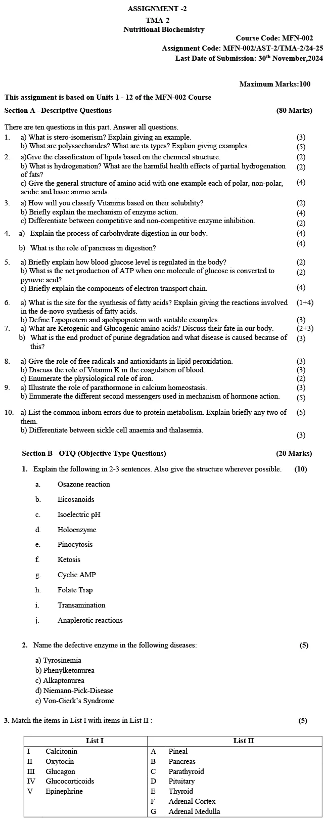 MFN-02 - Nutritional Biochemistry,-July 2024 - January 2025