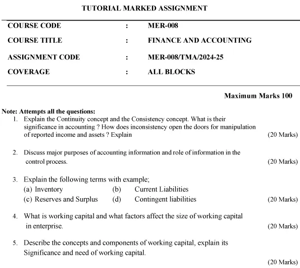 MER-08 - Finance & Accounting-July 2024 - January 2025