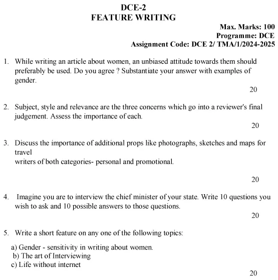 DCE-02 - Feature Writing-January 2024 - July 2024