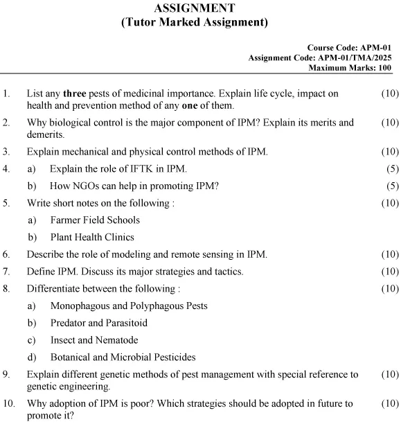 APM-01 - Integrated Pest Management-January 2025 - December 2025