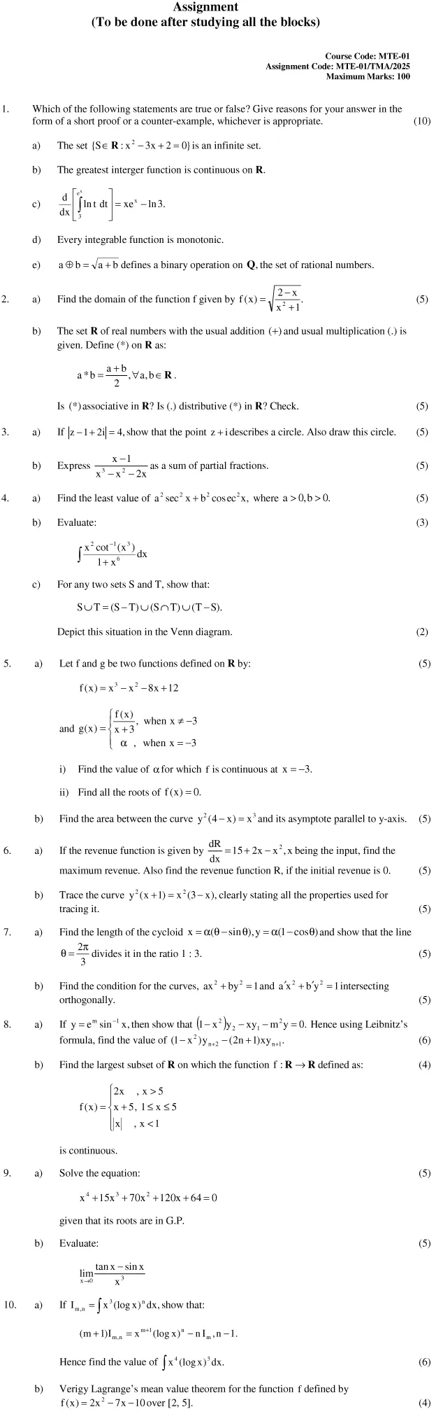 MTE-01 - Calculus-January 2025 - December 2025