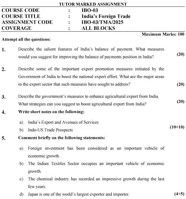 PGDIBO-IBO-03 - India's Foreign Trade-January 2025- July 2025