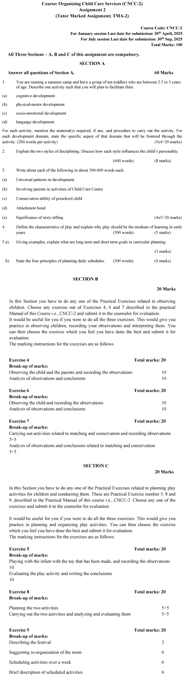 CNCC-02 - Organising Child Care Services-January 2025- July 2025
