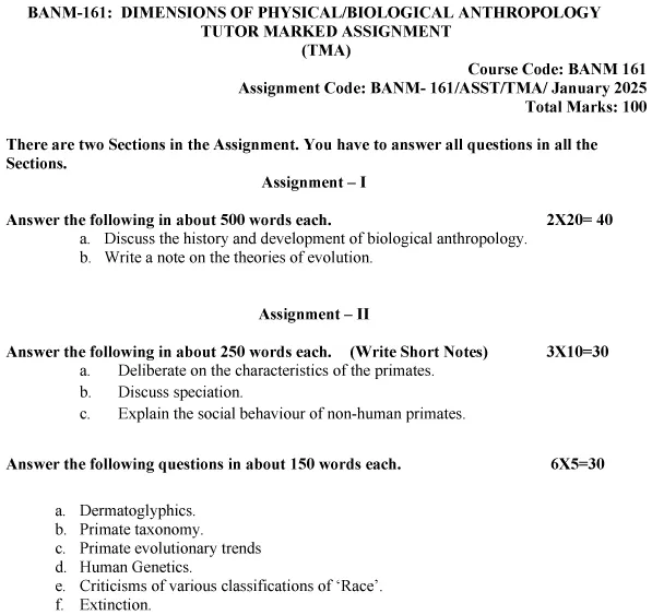 BECM-161 - Principles of Microeconomics-January 2025