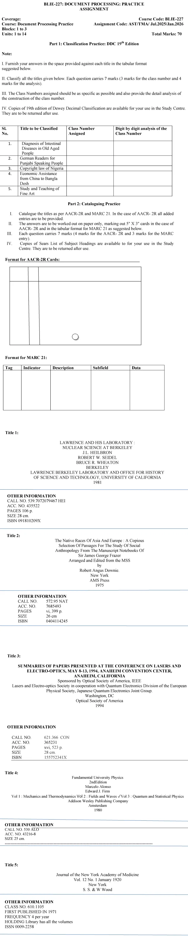 BLIE-227 - Document Processing Practice-July 2025 - January 2026
