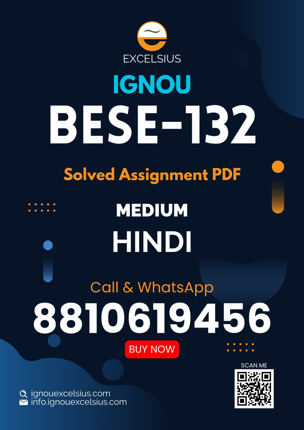 IGNOU BESE-132 - Guidance and Counselling, Latest Solved Assignment -July 2023 - January 2024