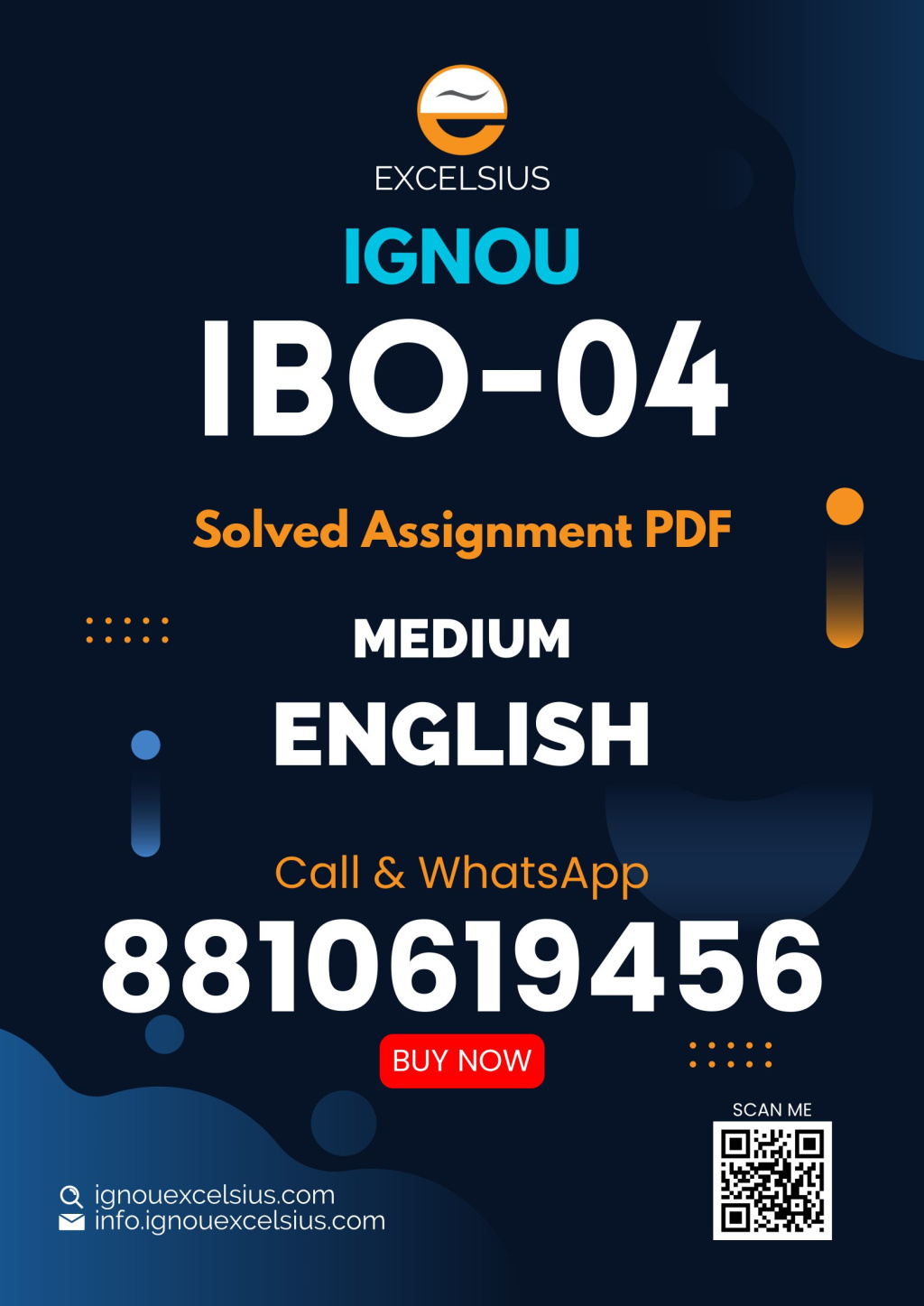 IGNOU IBO-04 - Export Import Procedures and Documentation, Latest Solved Assignment-July 2022 – January 2023