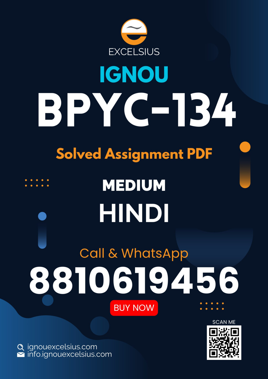 IGNOU BPYC-134 - Western Philosophy: Modern  Latest Solved Assignment-July 2022 - January 2023