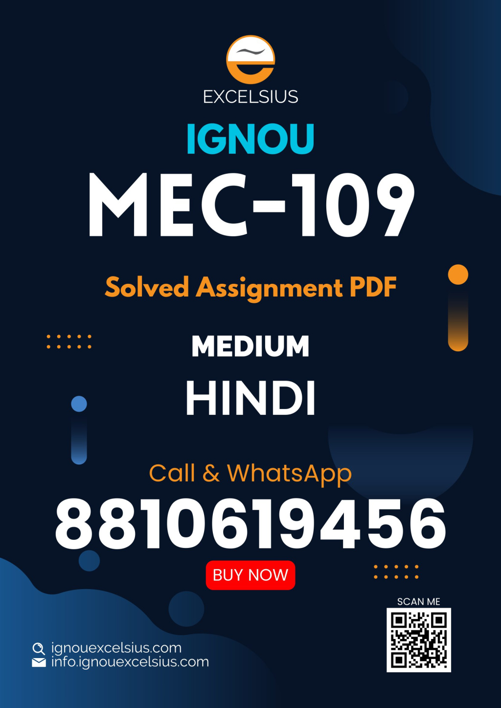 IGNOU MEC-109 - Economics of Social Sector and Environment Latest Solved Assignment-July 2023 - January 2024