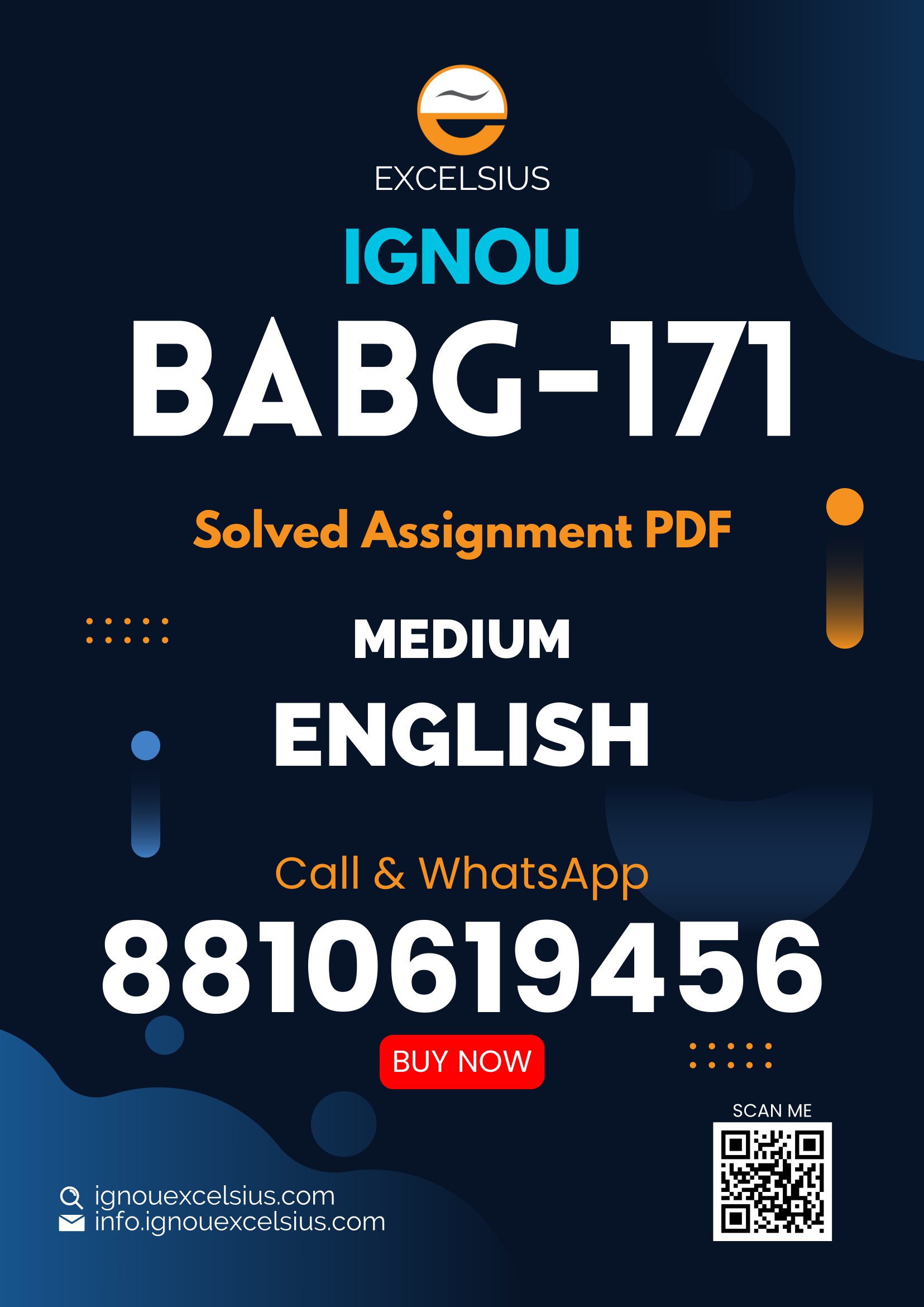 IGNOU BABG-171 - Understanding B.R. Ambedkar Latest Solved Assignment-July 2023 - January 2024
