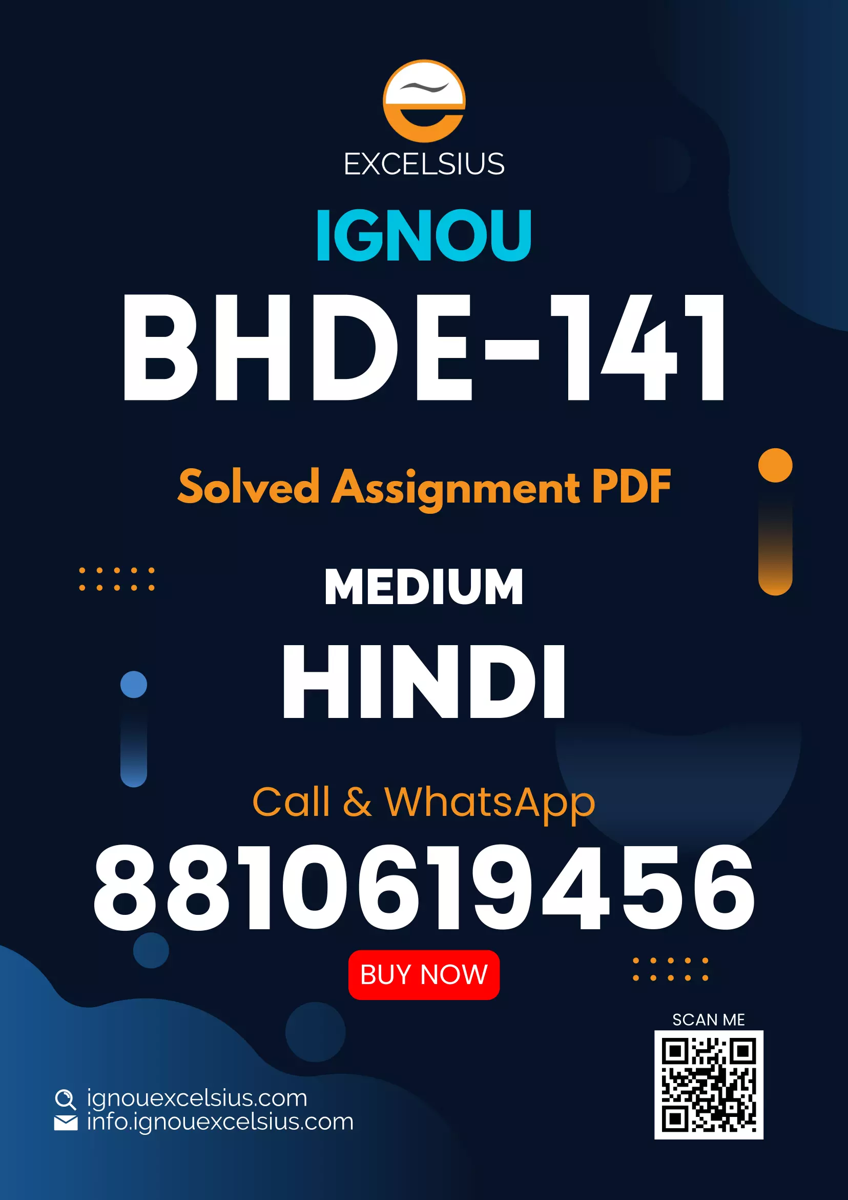 IGNOU BHDE-141 - Asmitamulak Vimarsh aur Hindi Sahitya, Latest Solved Assignment-July 2023 – January 2024