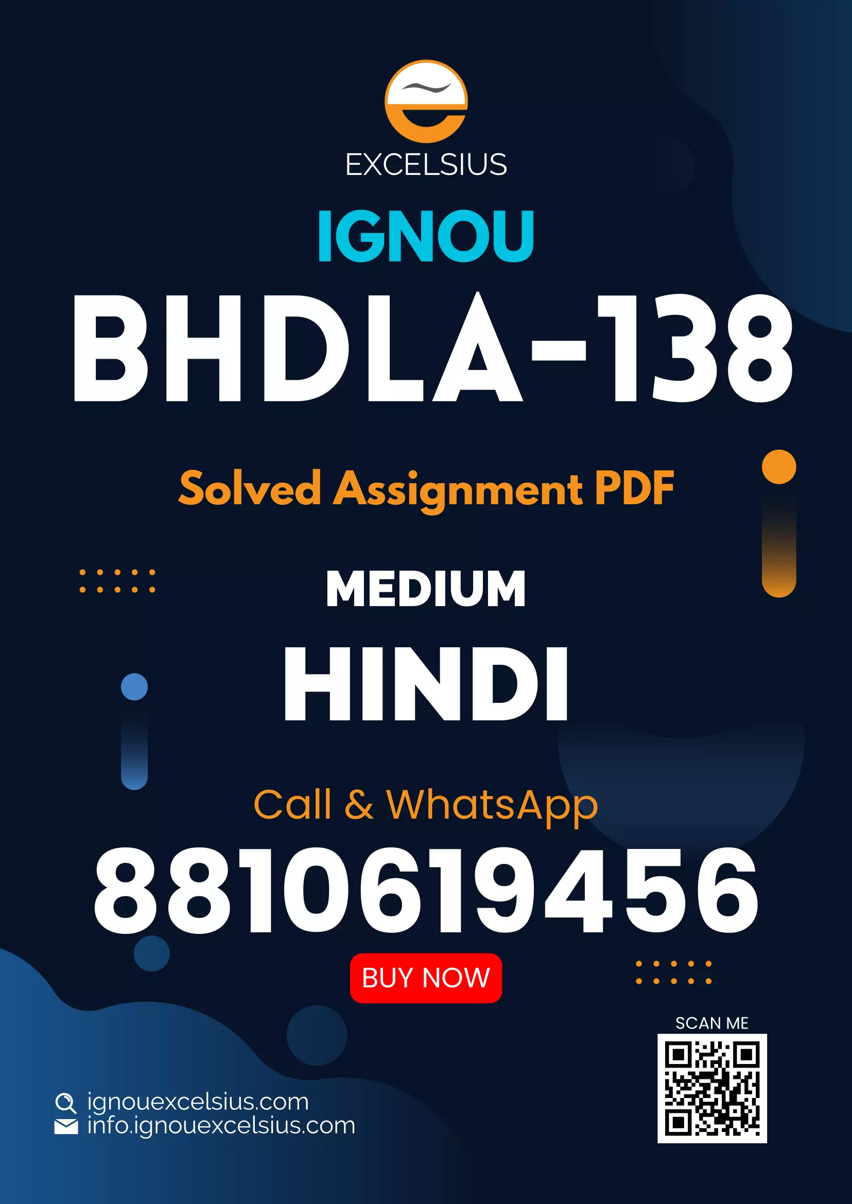 IGNOU BHDLA-138 - Hindi Sahitya: Vividh Vidhayen Latest Solved Assignment-July 2023 – January 2024