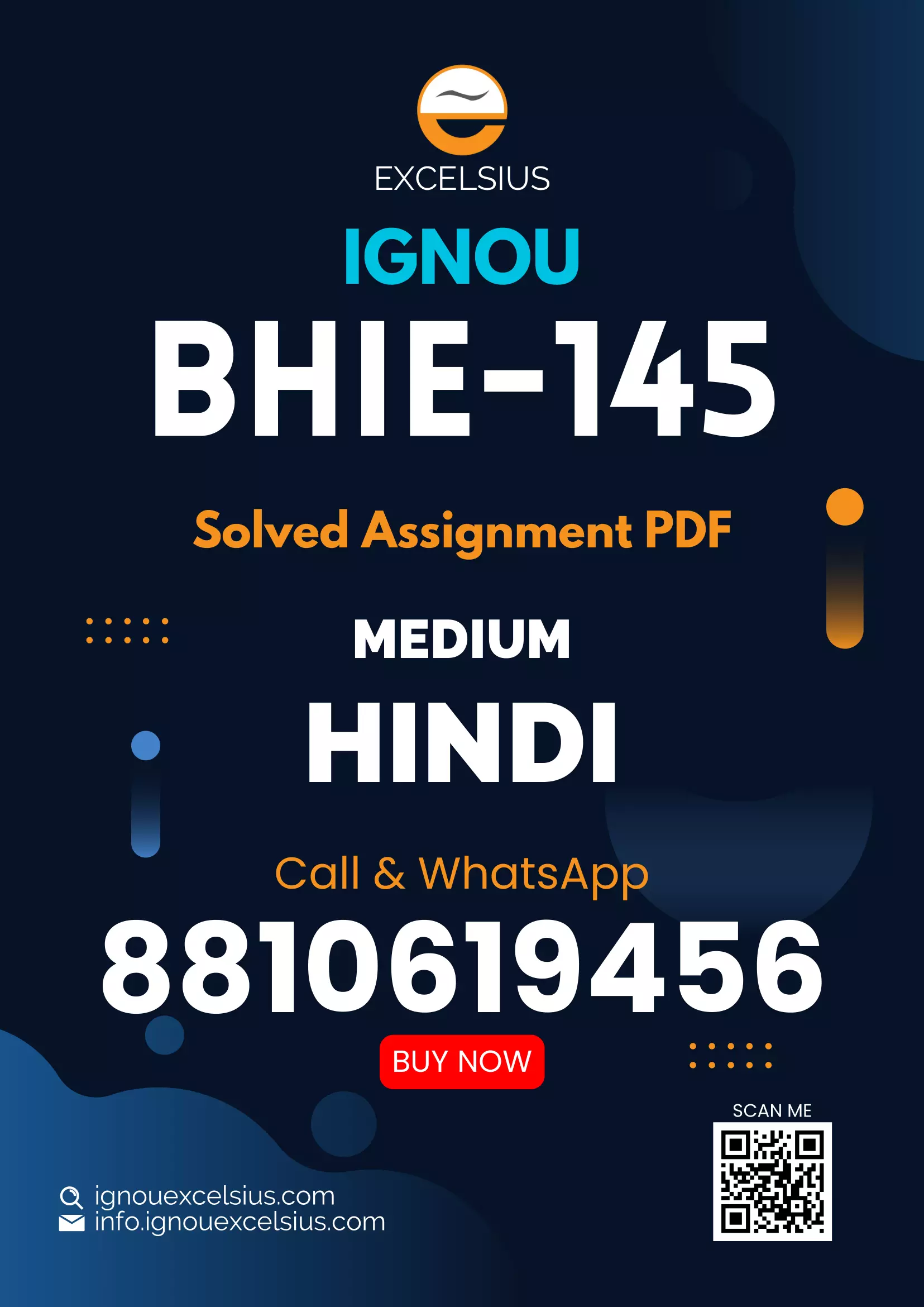 IGNOU BHIE-145 - Some aspects of European History: C. 1789 – 1945, Latest Solved Assignment-July 2023 - January 2024