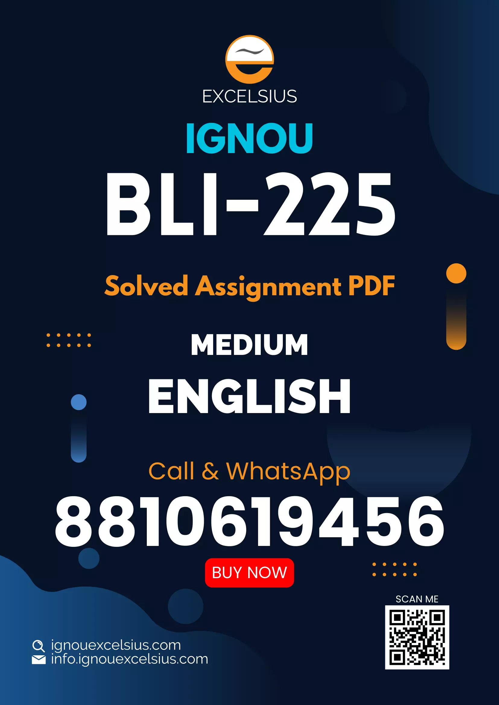 IGNOU BLI-225 - Communication Skills, Latest Solved Assignment-July 2023 - January 2024
