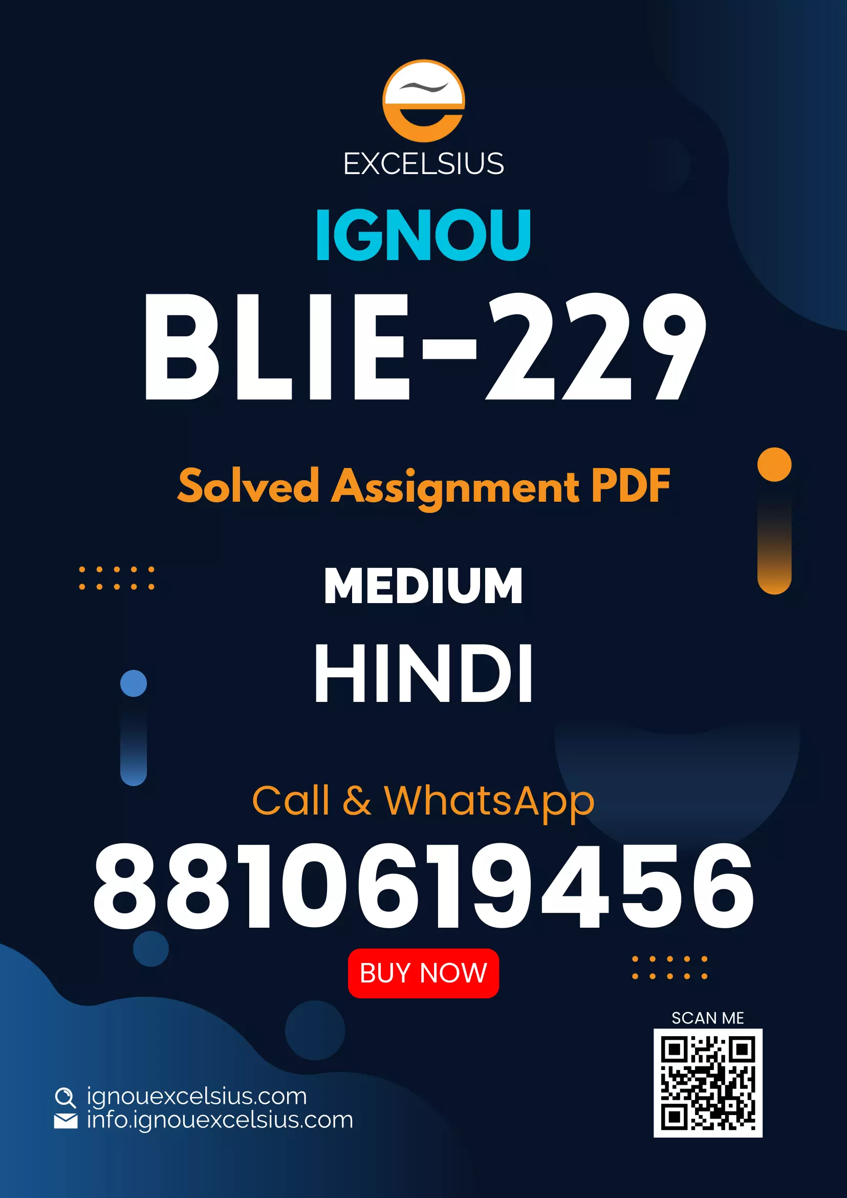 IGNOU BLIE-229 - ICT in Libraries, Latest Solved Assignment-July 2023 - January 2024