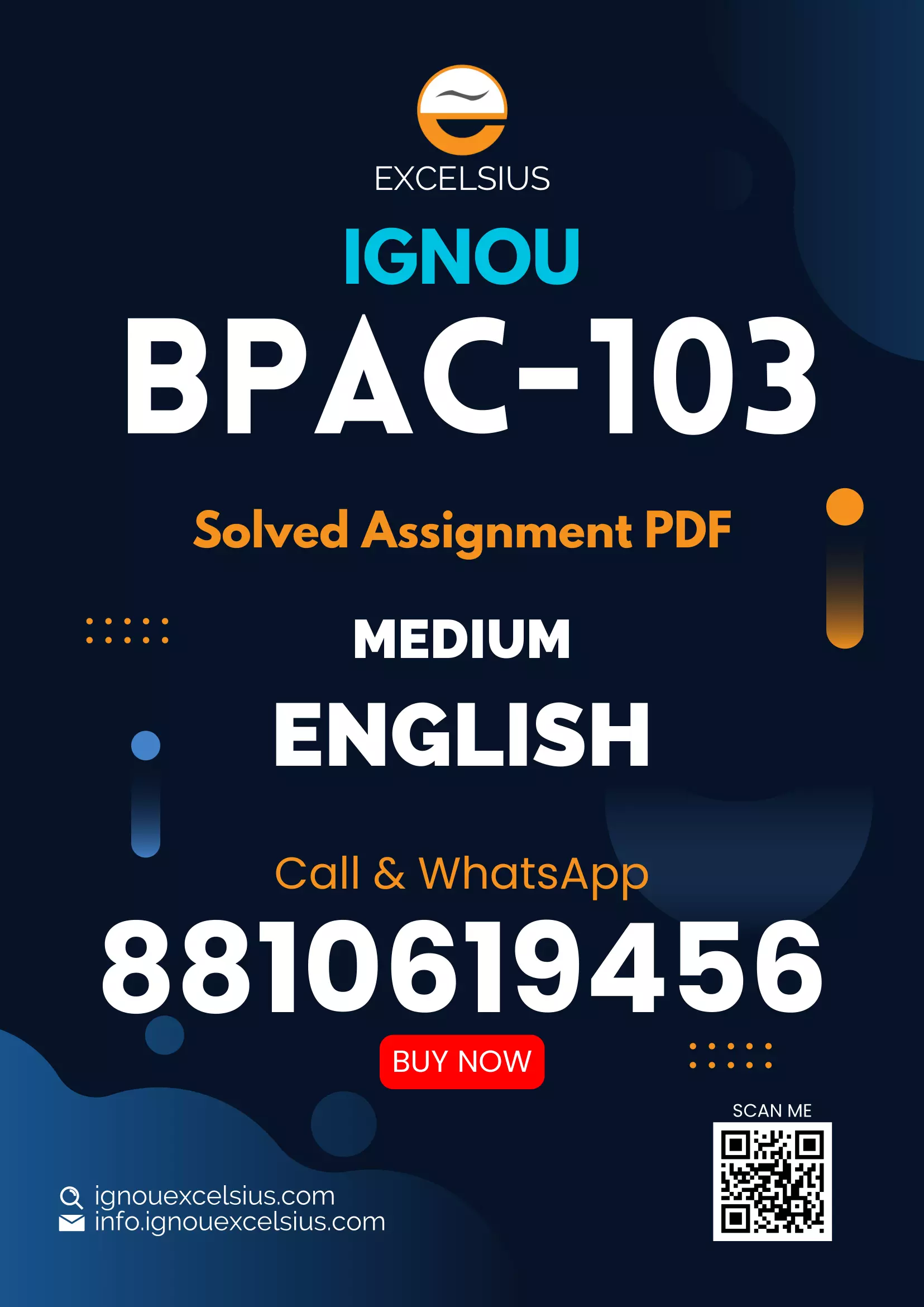 IGNOU BPAC-103 - Administrative System at Union Level, Latest Solved Assignment-July 2022 – January 2023