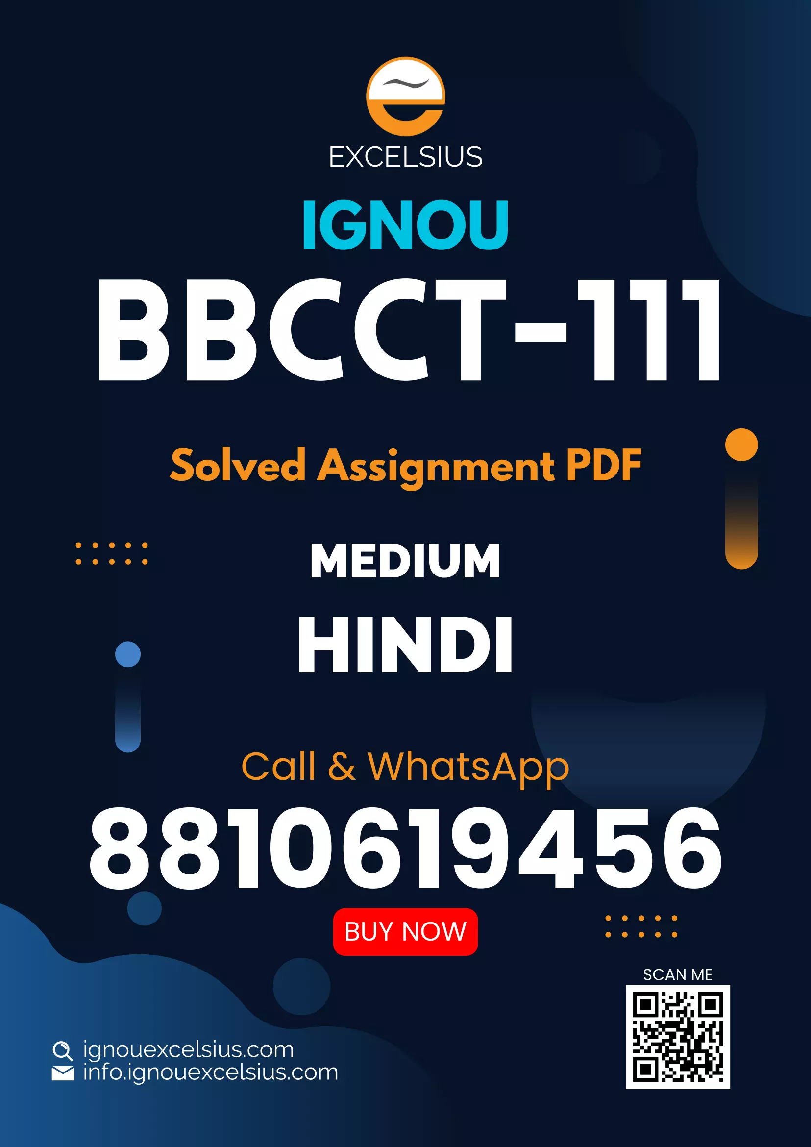IGNOU BBCCT-111 -  Membrane Biology and Bioenergetics, Latest Solved Assignment-January 2023 - December 2023