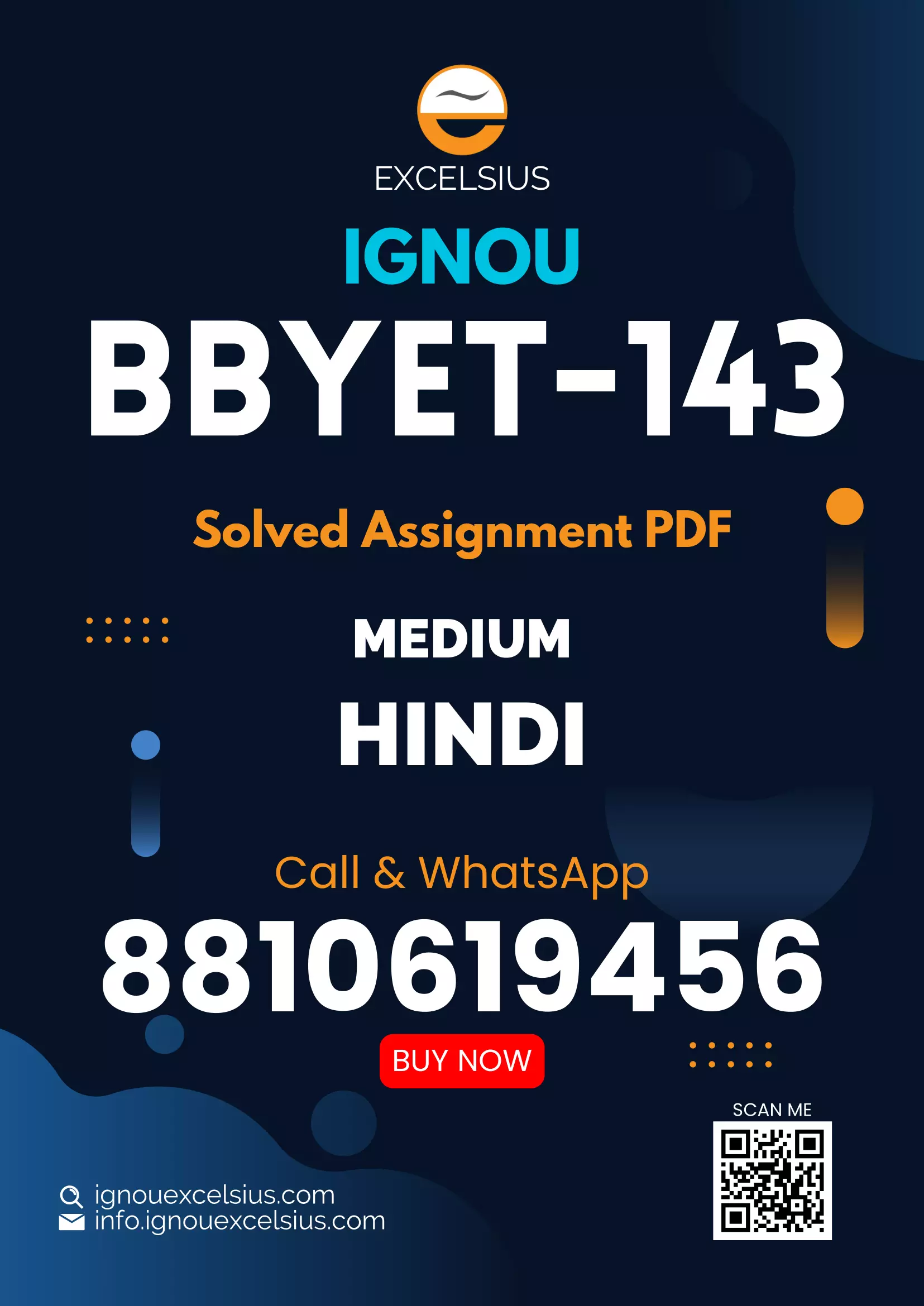 IGNOU BBYET-143 - Economic Botany and Plant Biotechnology, Latest Solved Assignment-January 2024 - December 2024
