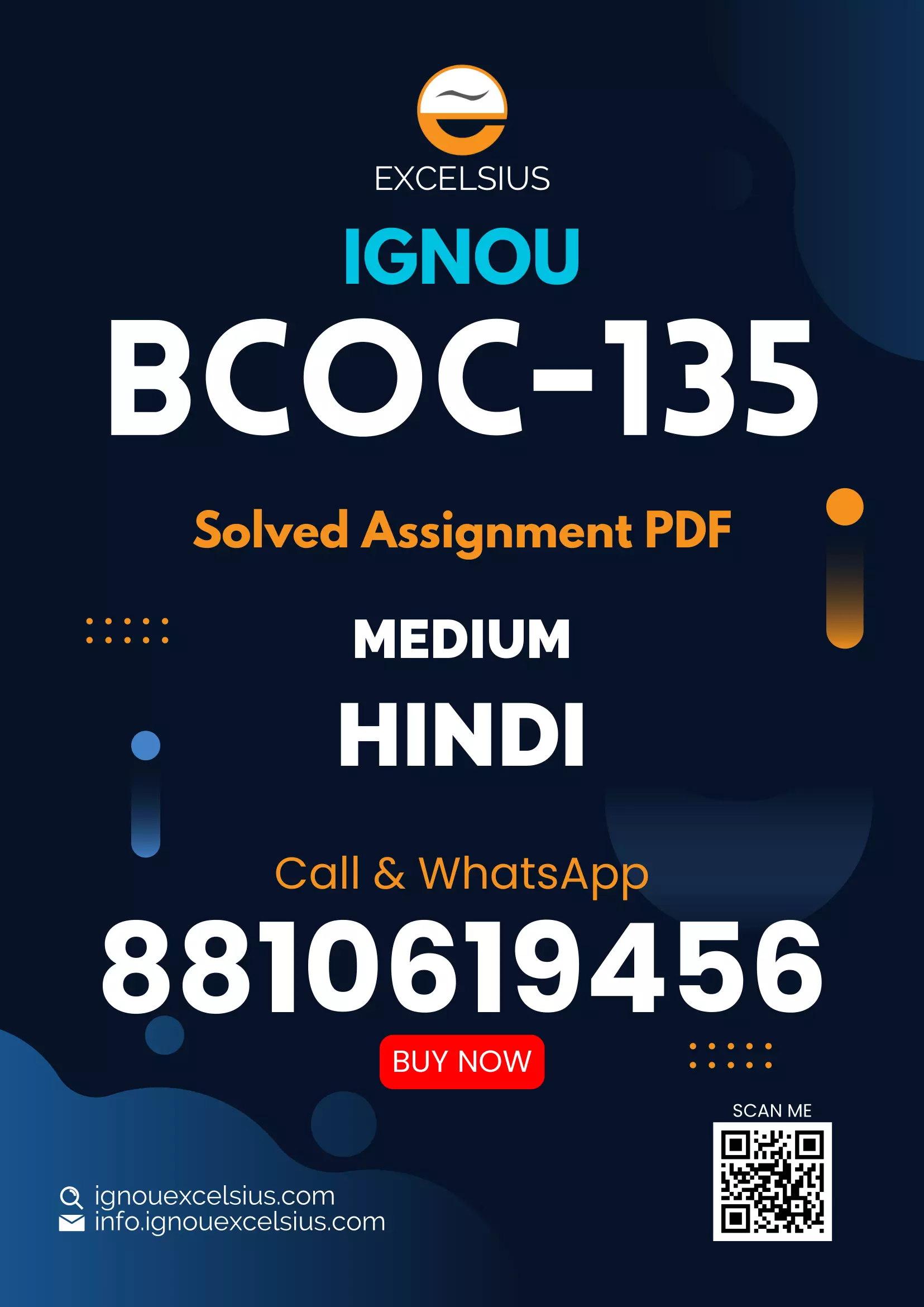 IGNOU BCOC-135 - Company Law, Latest Solved Assignment -July 2023 - January 2024
