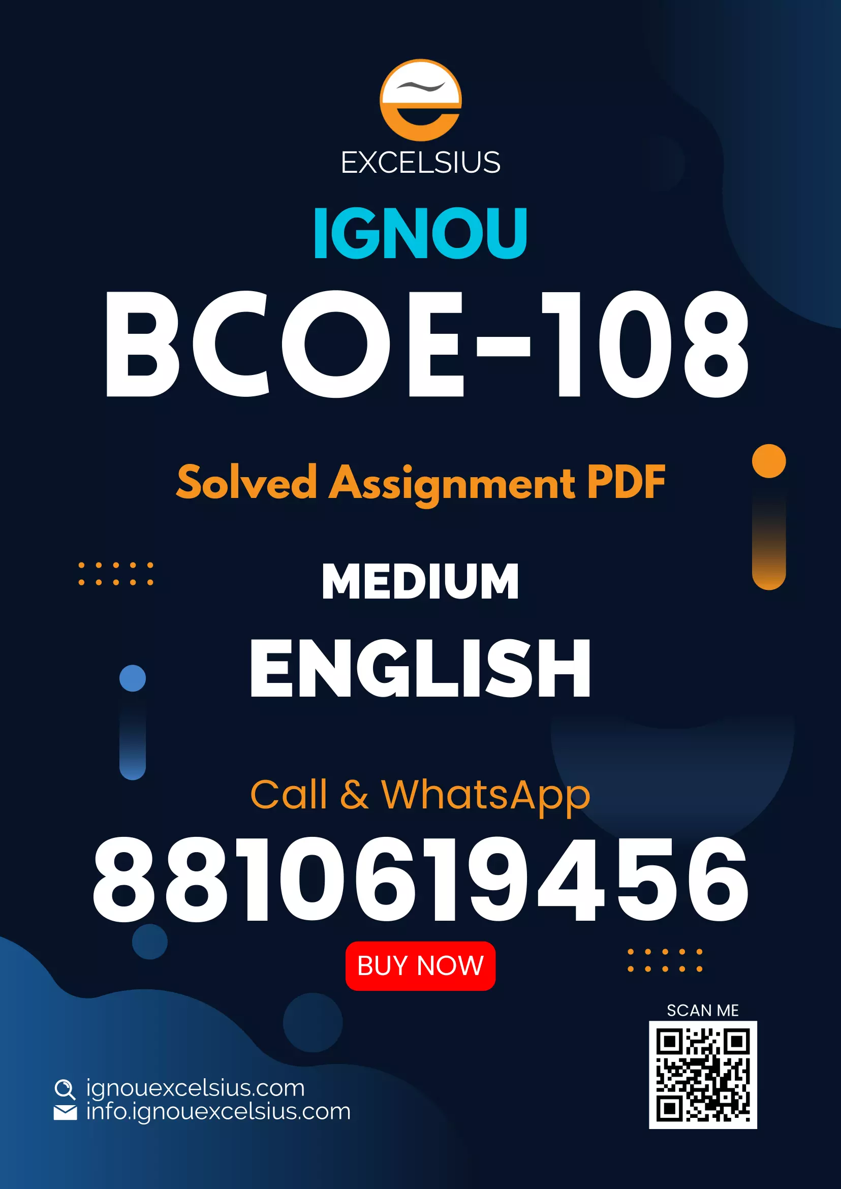 IGNOU BCOE-108 - Company Law, Latest Solved Assignment-July 2022 – January 2023