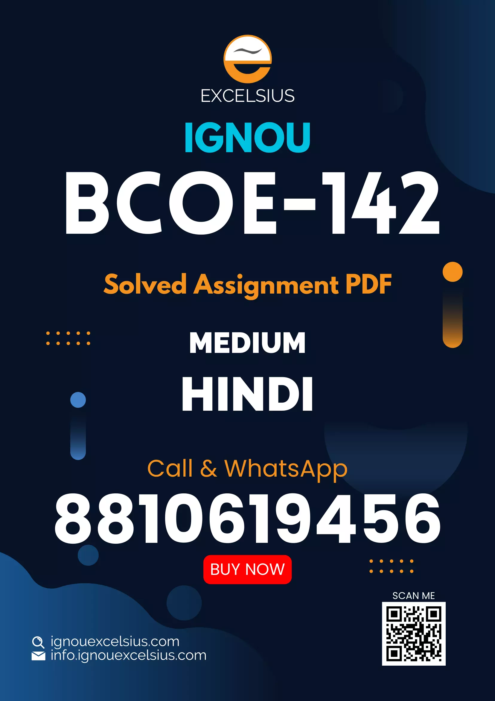 IGNOU BCOE-142 - Fundamentals of Financial Management, Latest Solved Assignment-January 2023 - December 2023