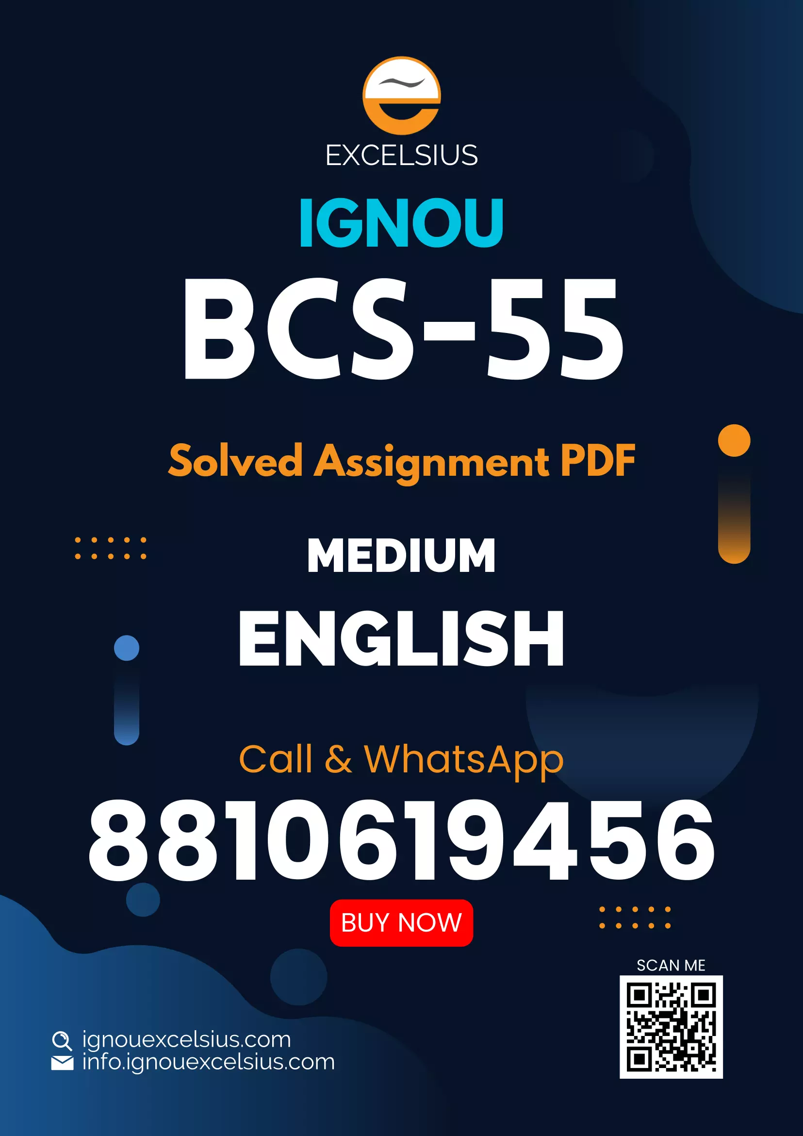 IGNOU BCS-55 - Business Communication, Latest Solved Assignment-July 2023 - January 2024