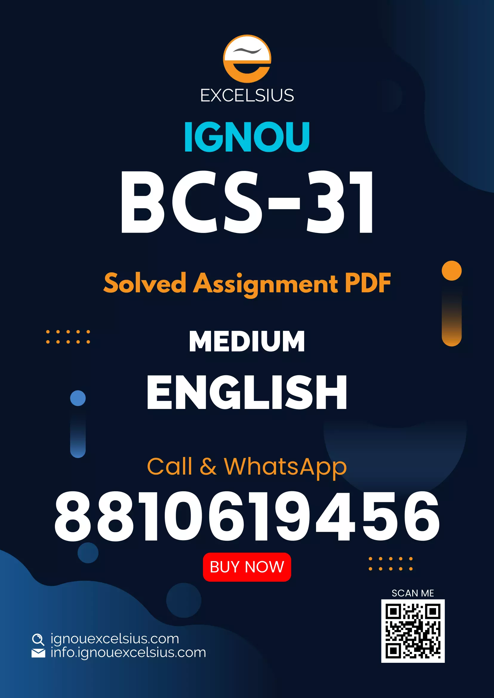 IGNOU BCS-31 - Programming in C++, Latest Solved Assignment-July 2023 - January 2024