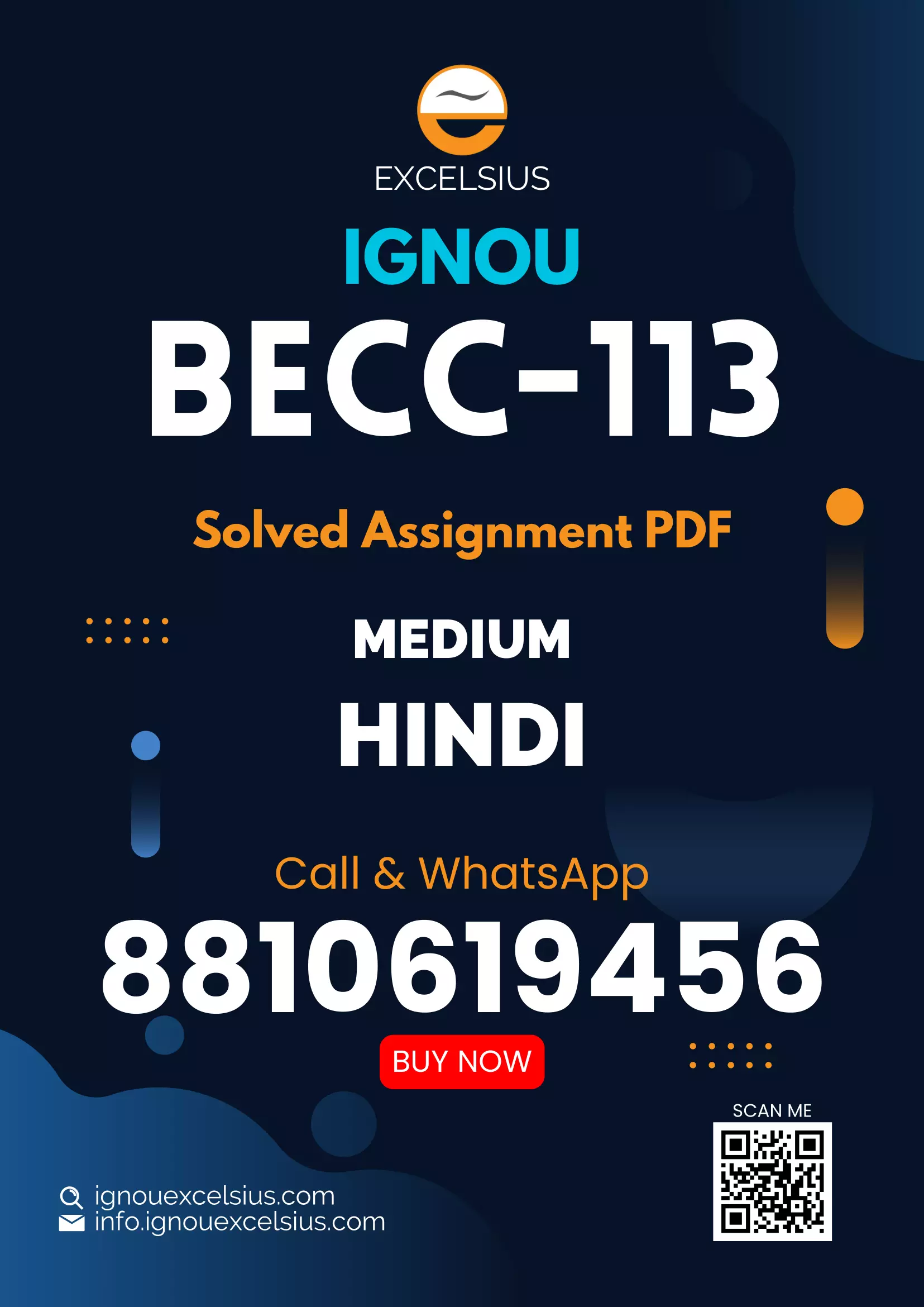 IGNOU BECC-113 - Indian Economy II Latest Solved Assignment -July 2023 - January 2024
