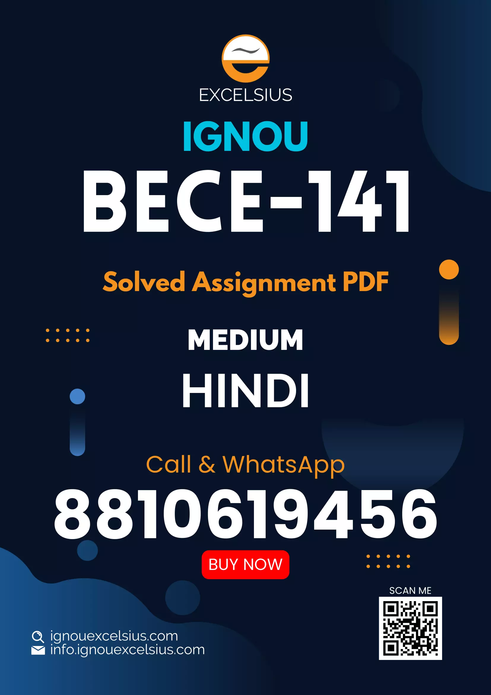 IGNOU BECE-141 - Economics of Health and Education Latest Solved Assignment-July 2022 – January 2023