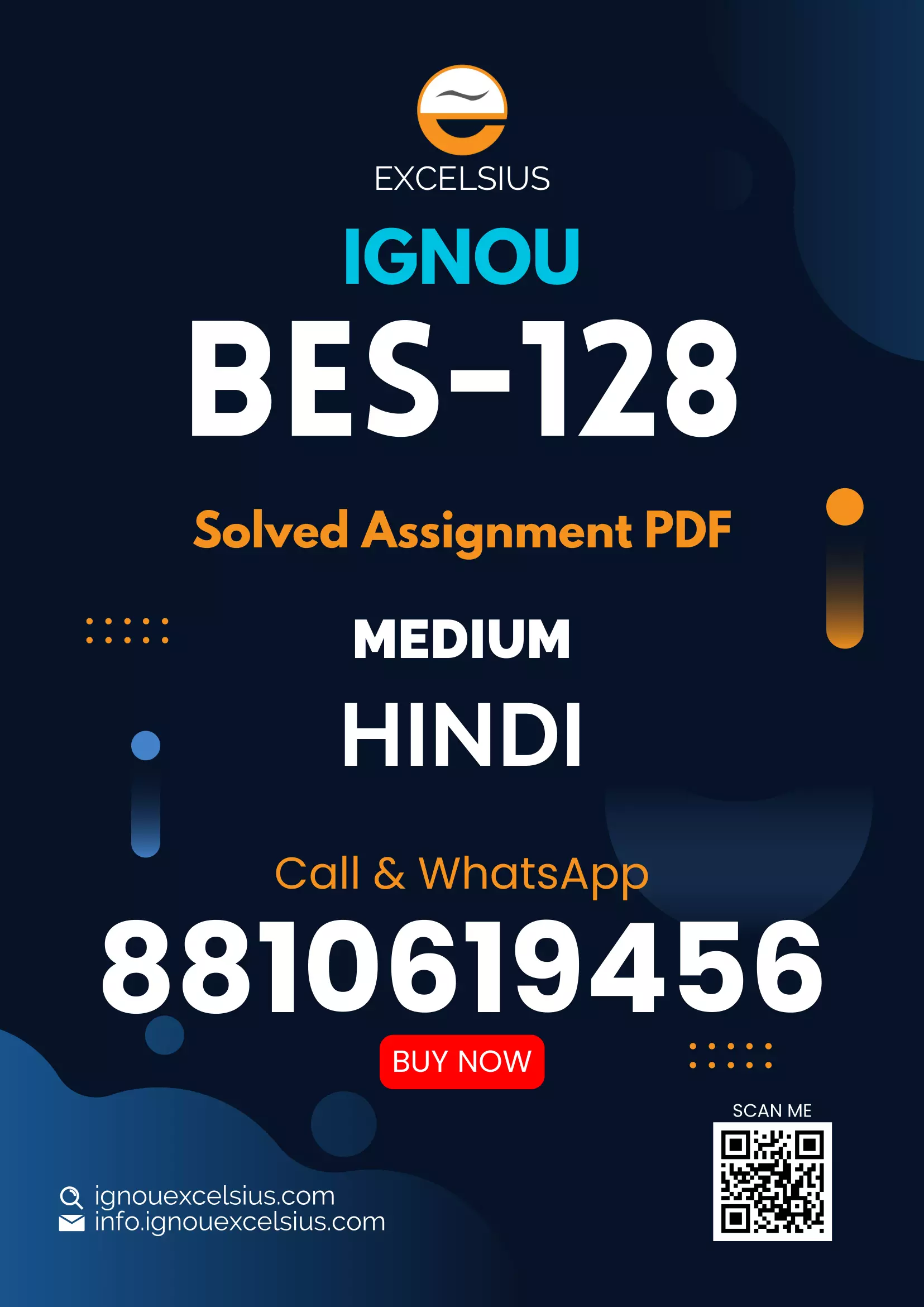 IGNOU BES-128 - Creating an Inclusive School, Latest Solved Assignment-July 2023 - January 2024