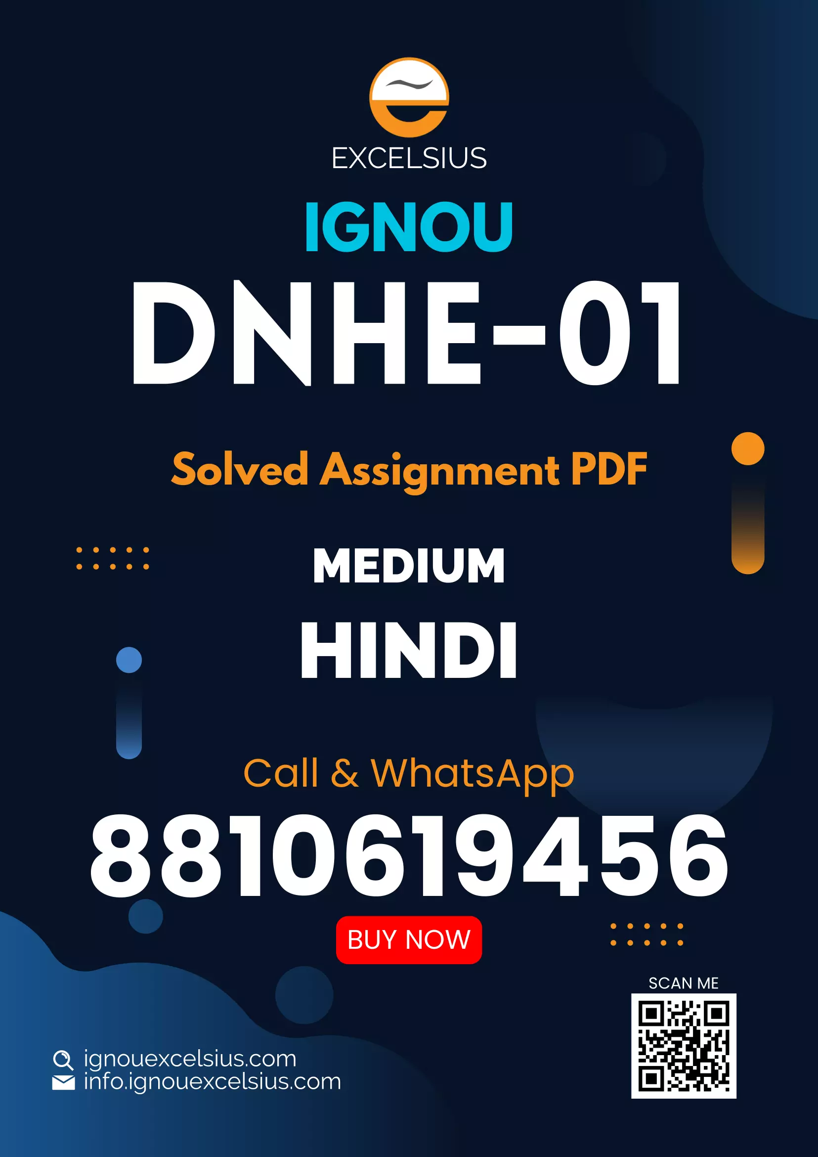 IGNOU DNHE-01 - Nutrition for the Community, Latest Solved Assignment-January 2023 - July 2023