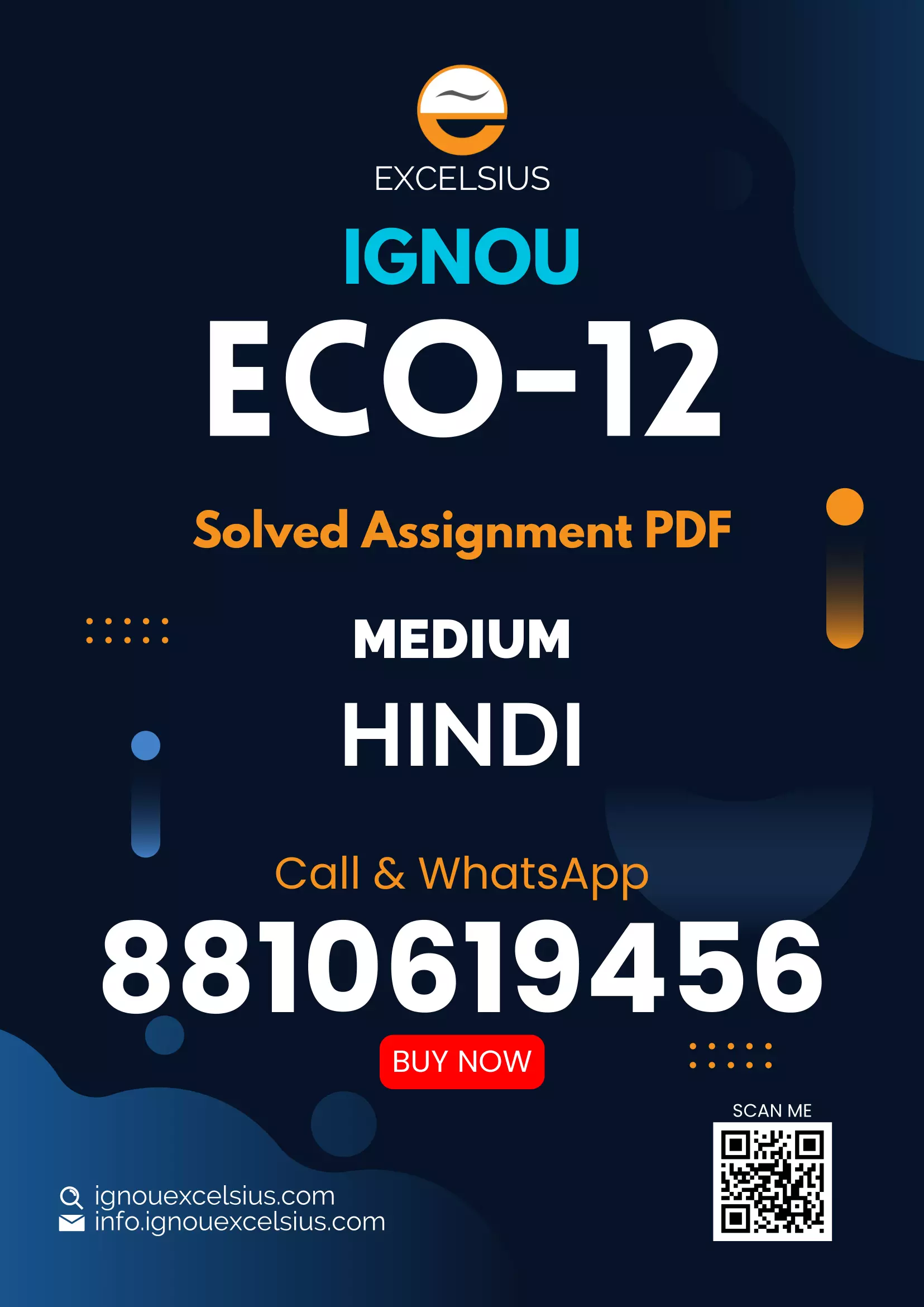 IGNOU ECO-12 - Elements of Auditing, Latest Solved Assignment-July 2022 – January 2023
