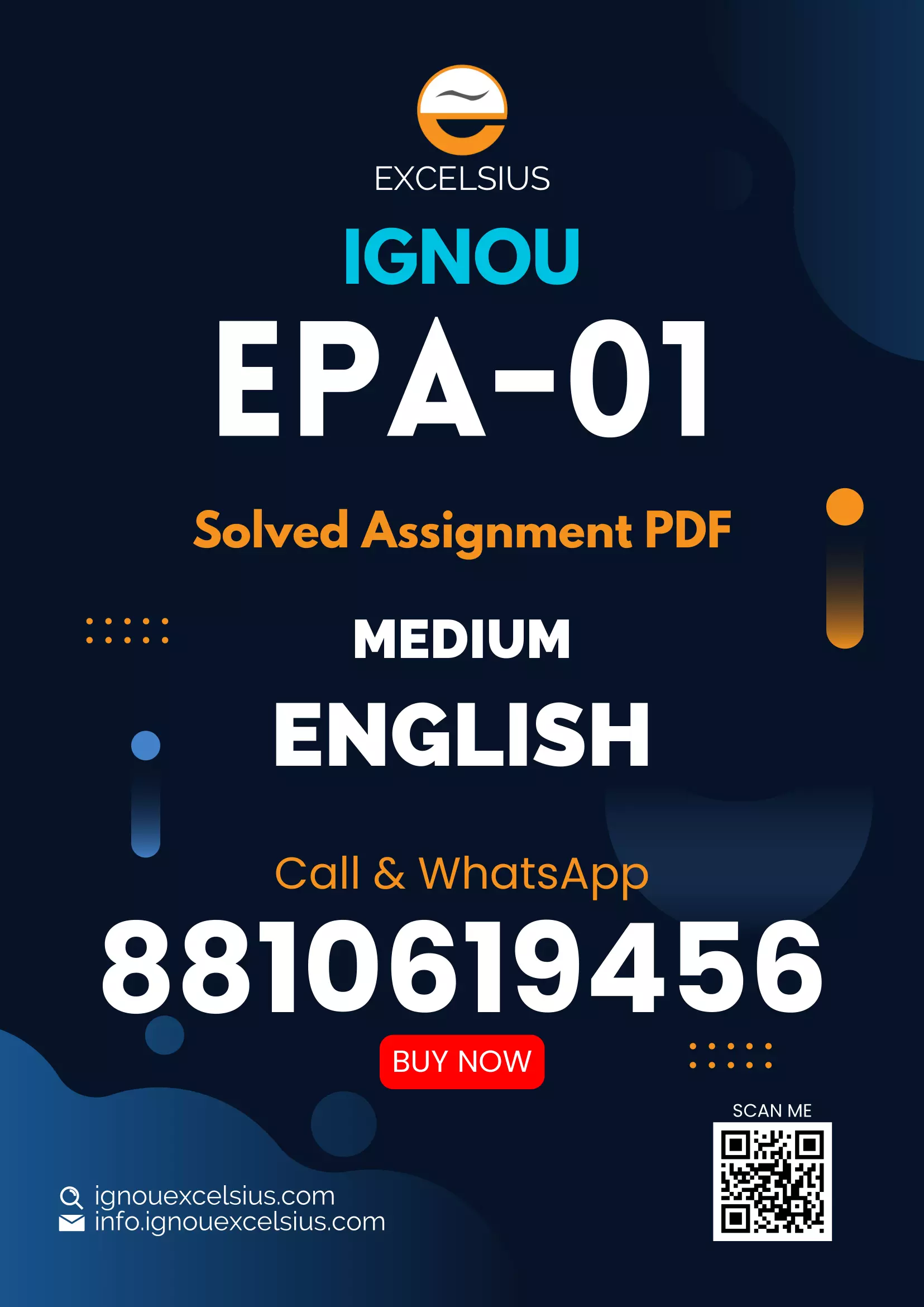 IGNOU EPA-01 - Administrative Theory, Latest Solved Assignment -July 2022 - January 2023