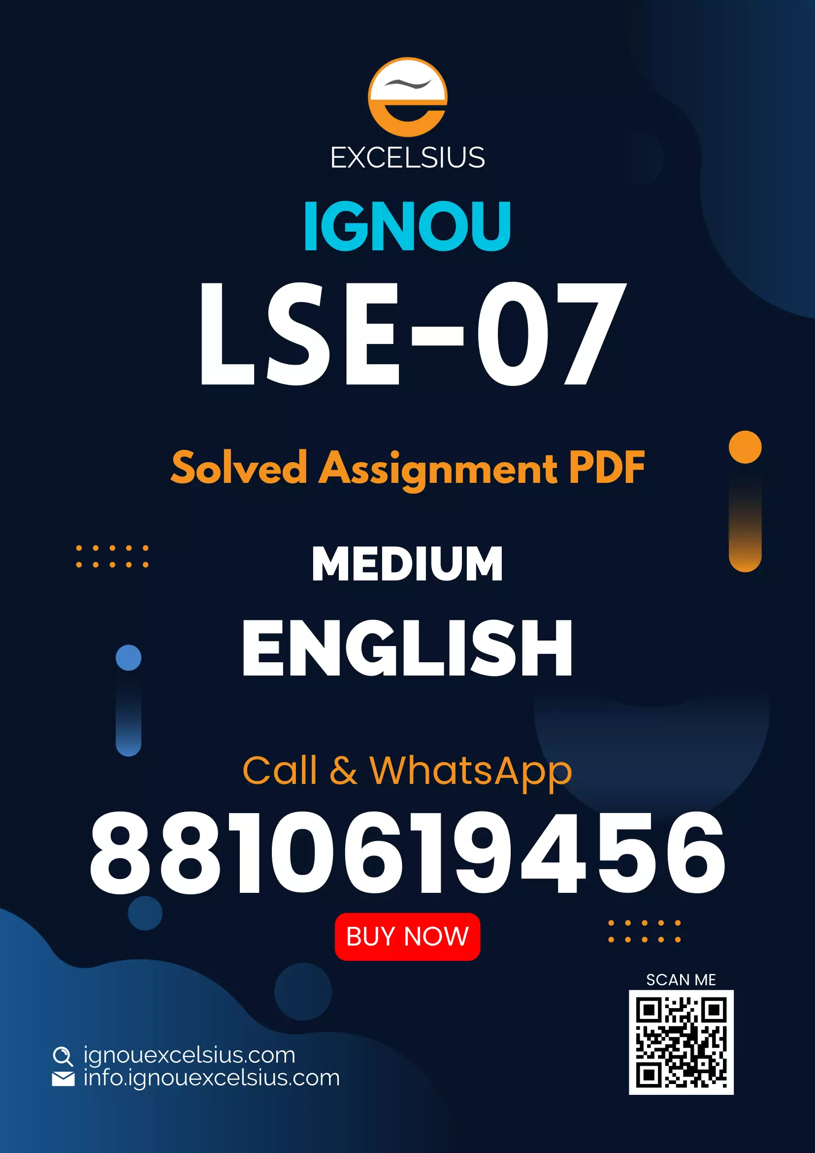IGNOU LSE-07 - Taxonomy and Evolution, Latest Solved Assignment-January 2024 - December 2024
