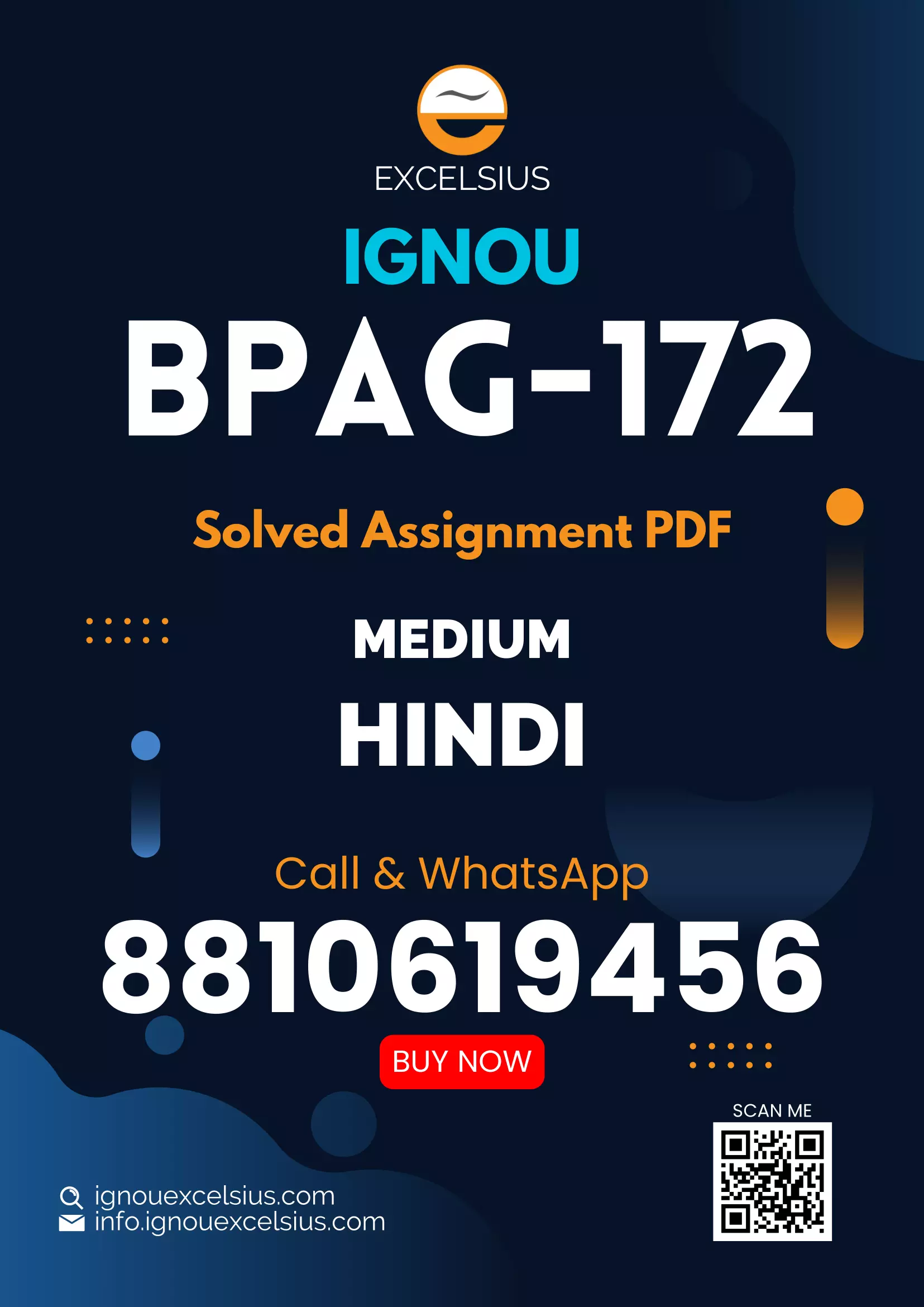 IGNOU BPAG-172 - Governance: Issues and Challenges, Latest Solved Assignment-July 2022 – January 2023