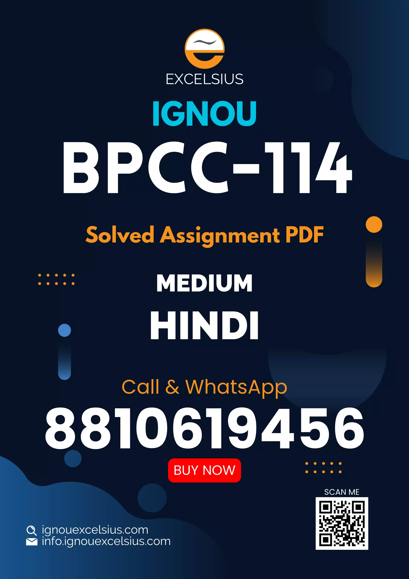 IGNOU BPCC-114 - Counselling Psychology Latest Solved Assignment-July 2023 - January 2024