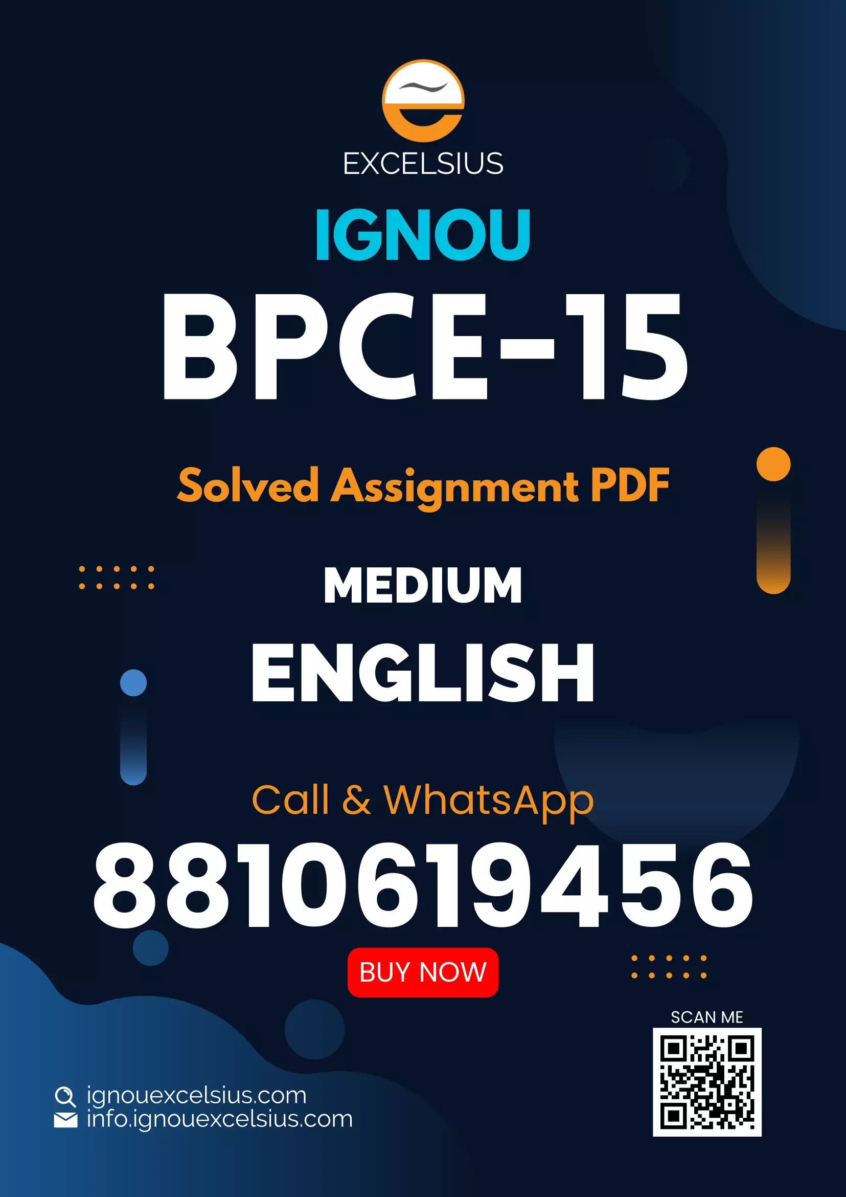 IGNOU BPCE-15 - Industrial and Organizational Psychology Latest Solved Assignment-July 2022 – January 2023
