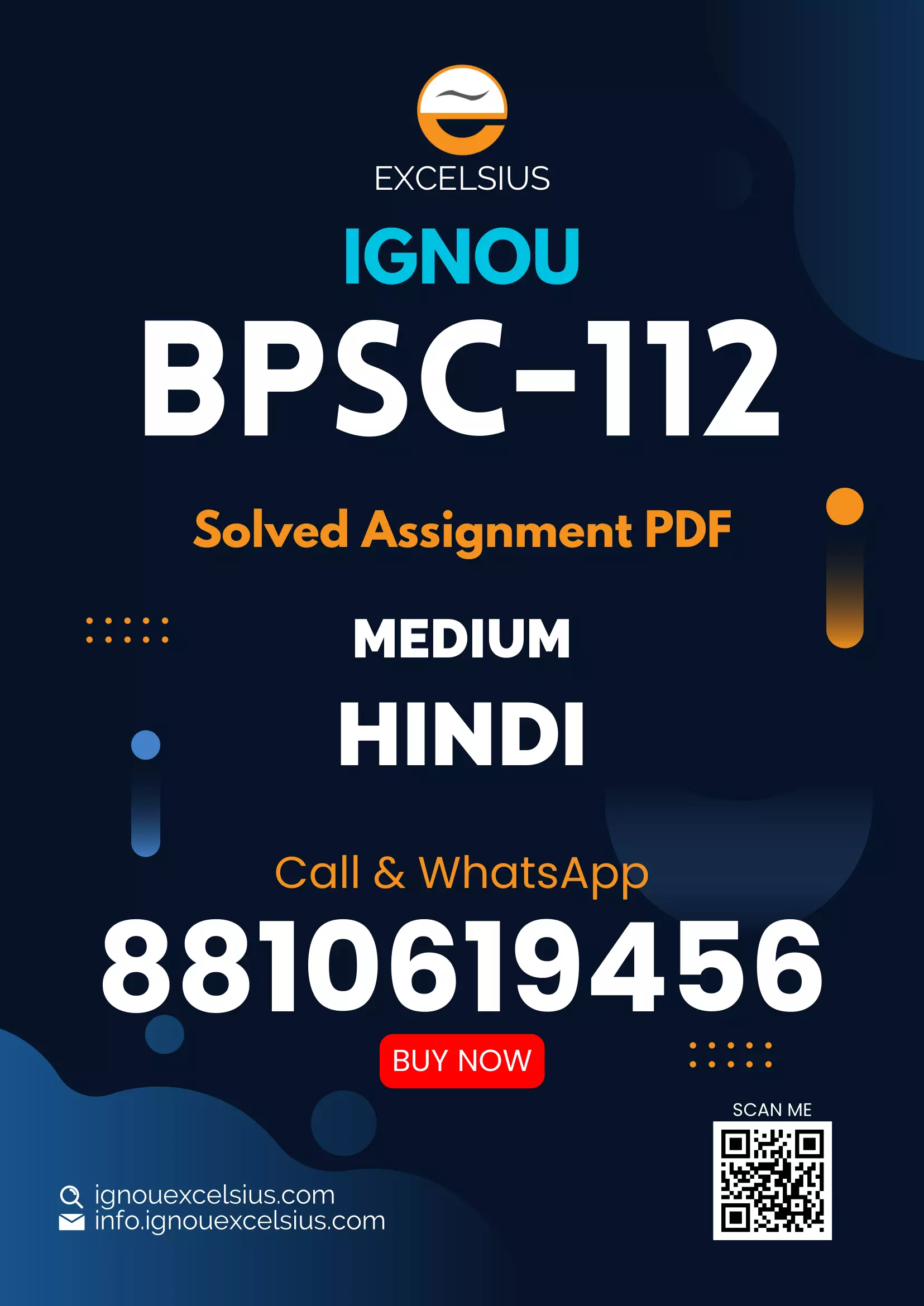 IGNOU BPSC-112 - Indian Political Thought-I, Latest Solved Assignment-July 2022 – January 2023