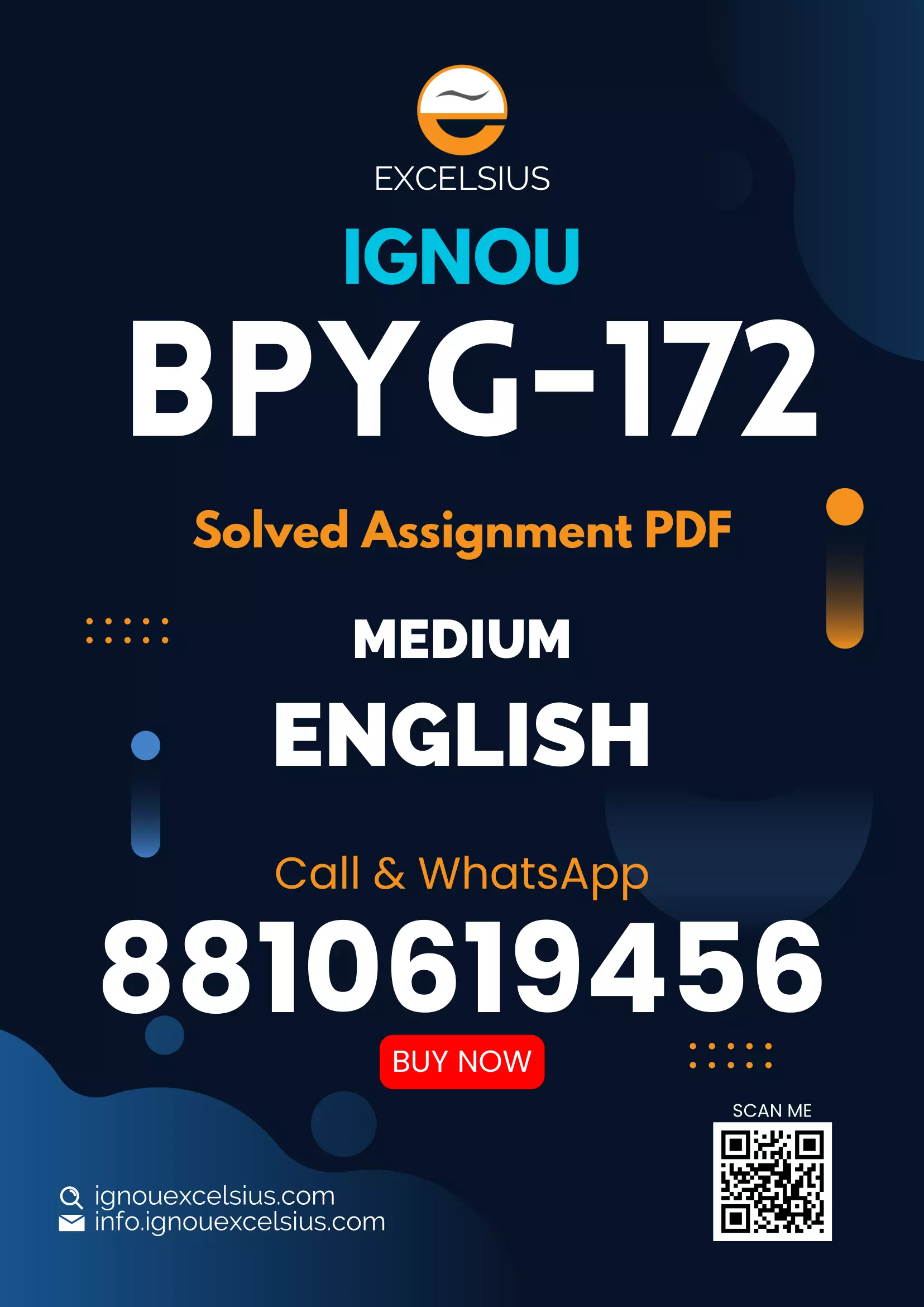 IGNOU BPYG-172 - Philosophy of Religion, Latest Solved Assignment-July 2022 – January 2023