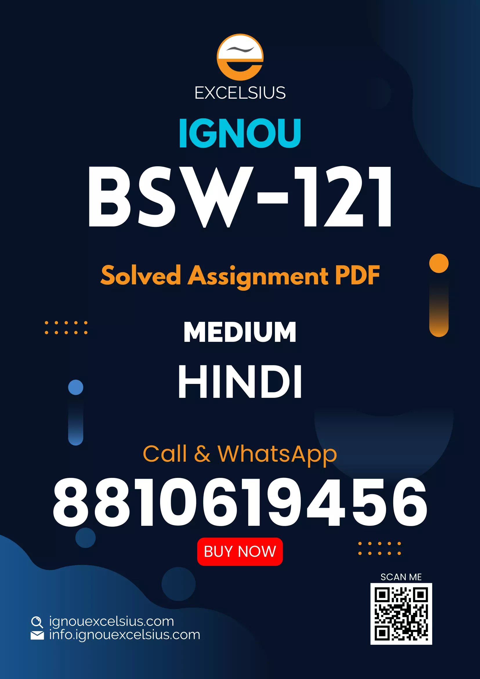 IGNOU BSW-121 - Professional Social Work and its Values Latest Solved Assignment-July 2022 – January 2023