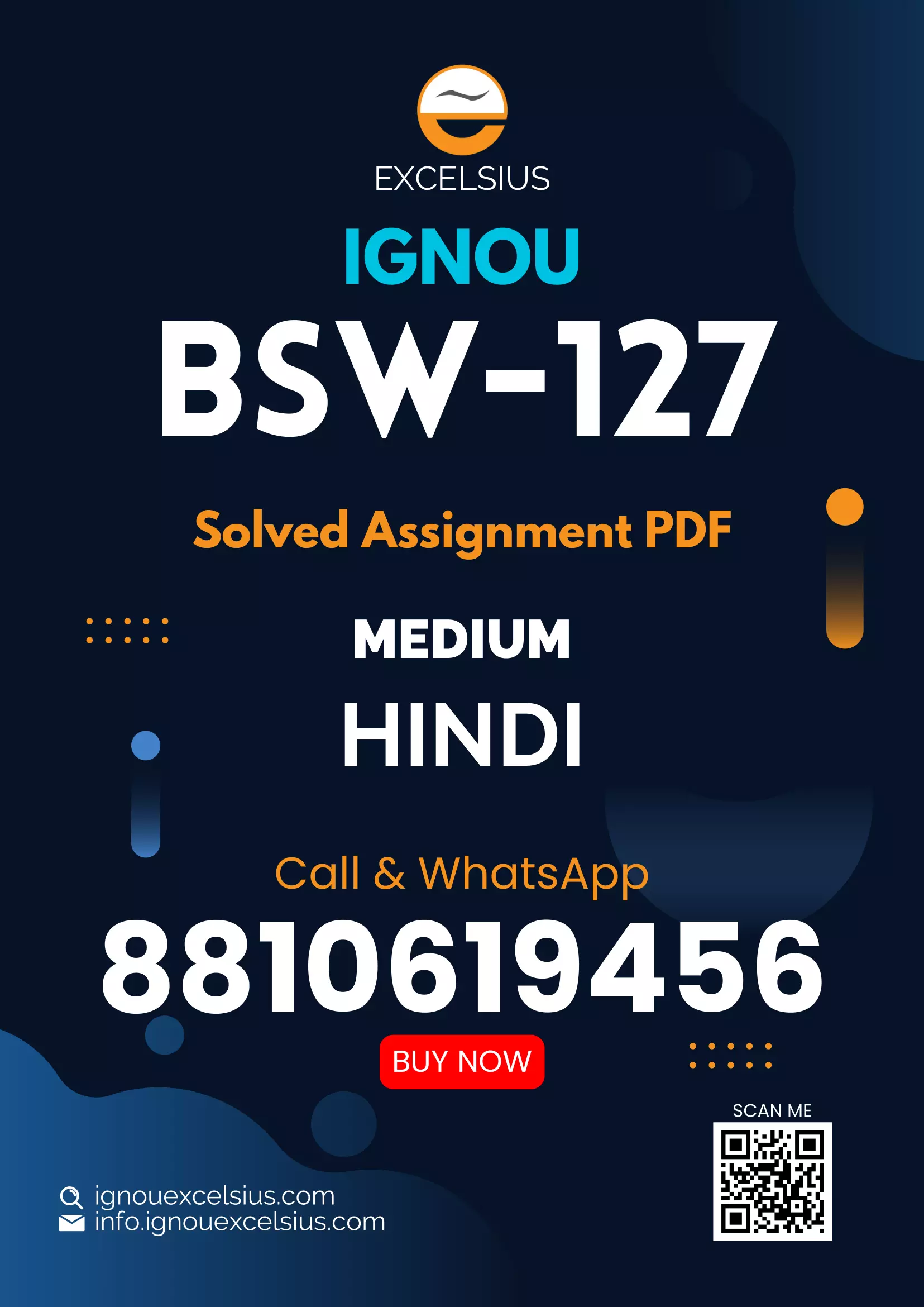 IGNOU BSW-127 - Public Health and HIV/AIDS Latest Solved Assignment-July 2023 - January 2024