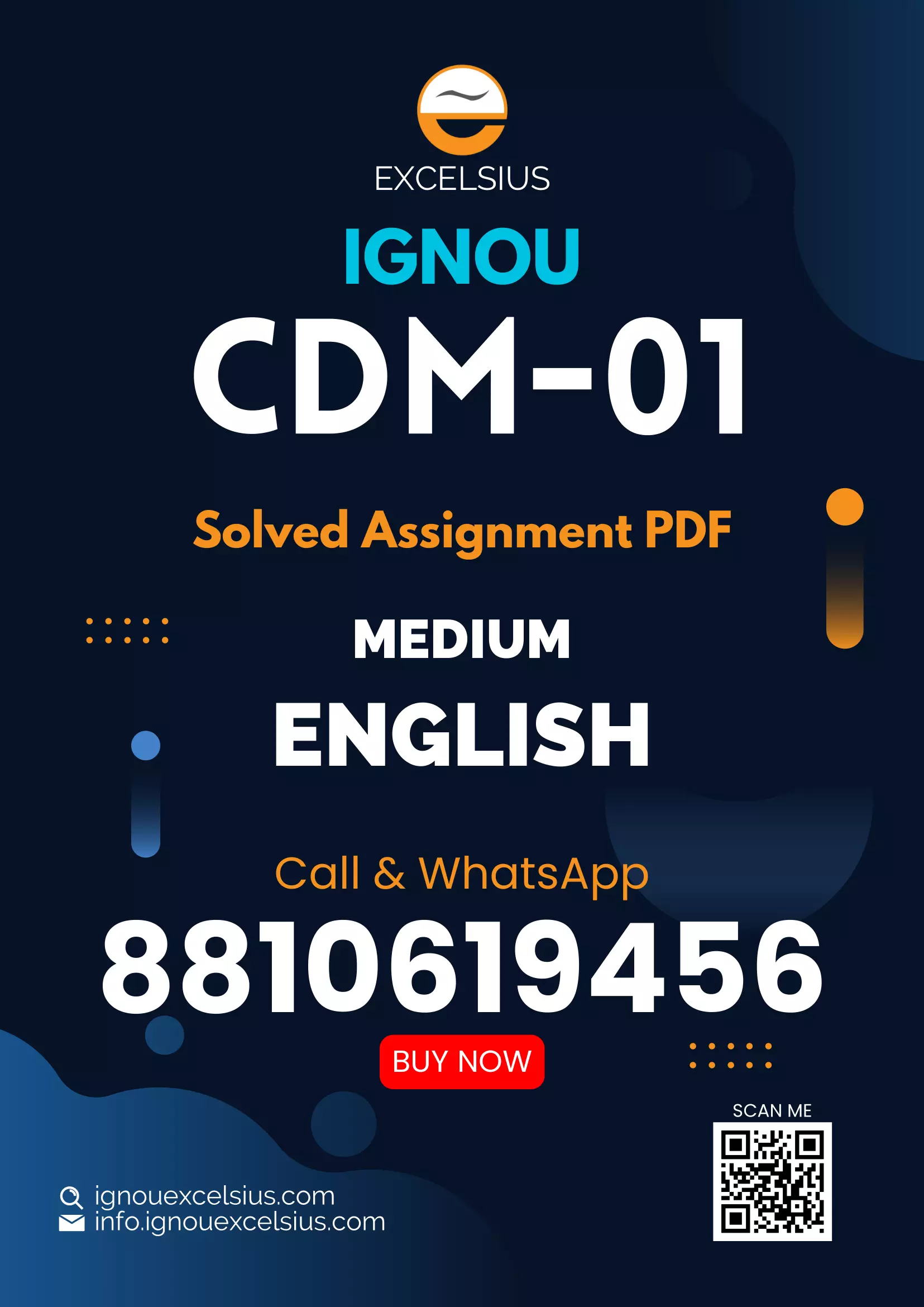 IGNOU CDM-01 - Foundation Course in Disaster Management Latest Solved Assignment-January 2023 - December 2023