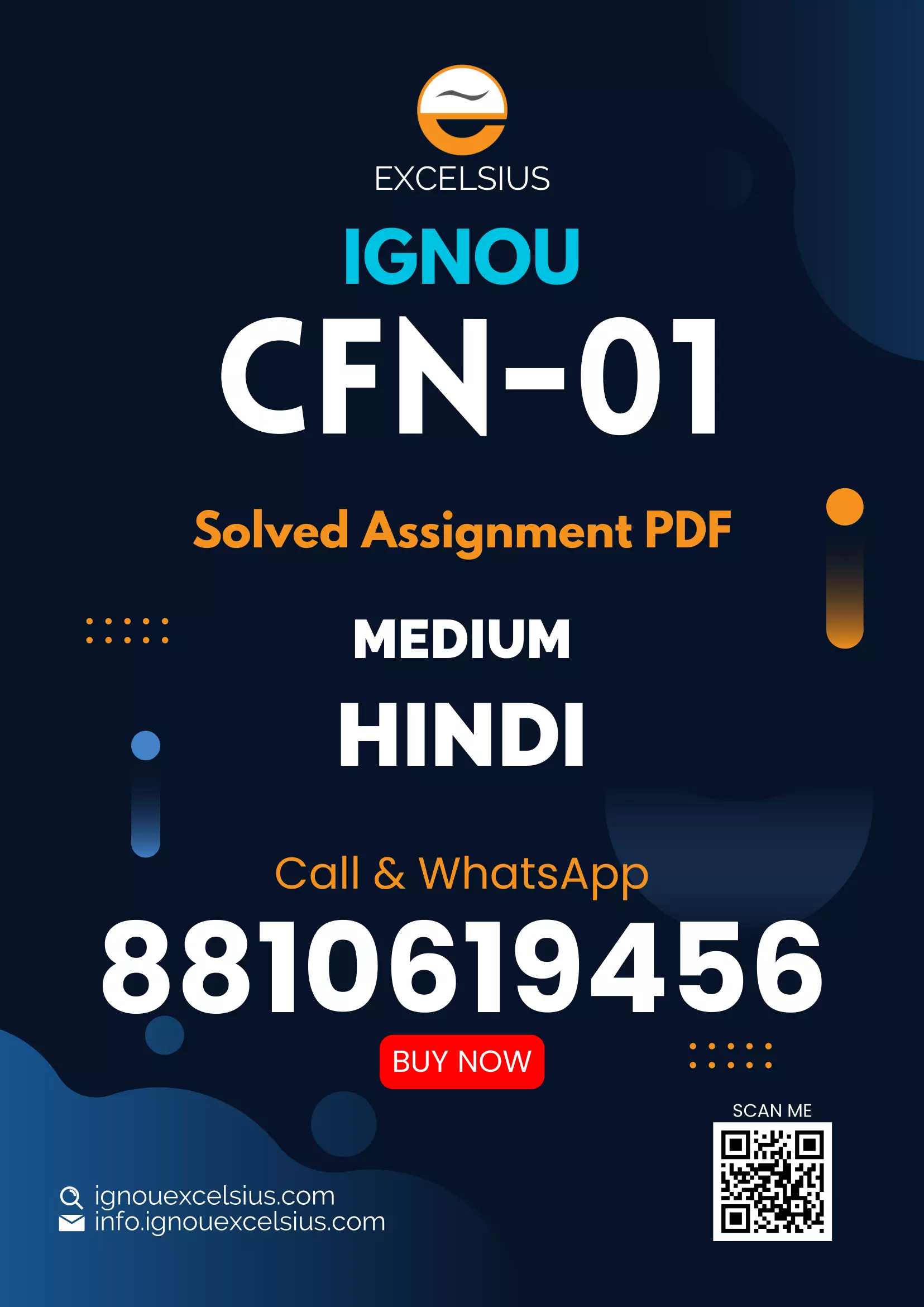 IGNOU CFN-01 - You and Your Food Latest Solved Assignment-January 2023 - July 2023