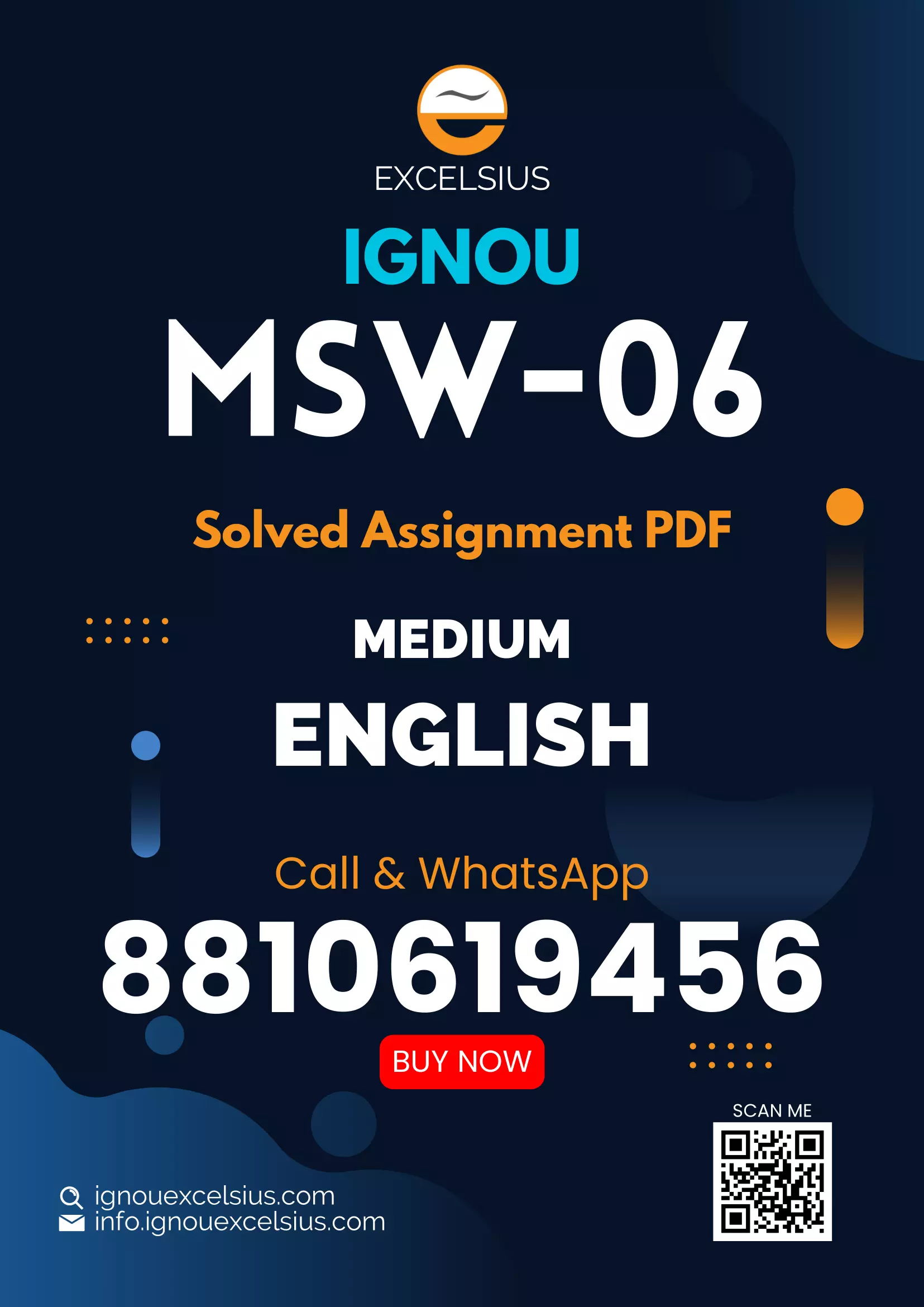 IGNOU MSW-06 - Social Work Research, Latest Solved Assignment-July 2022 – January 2023