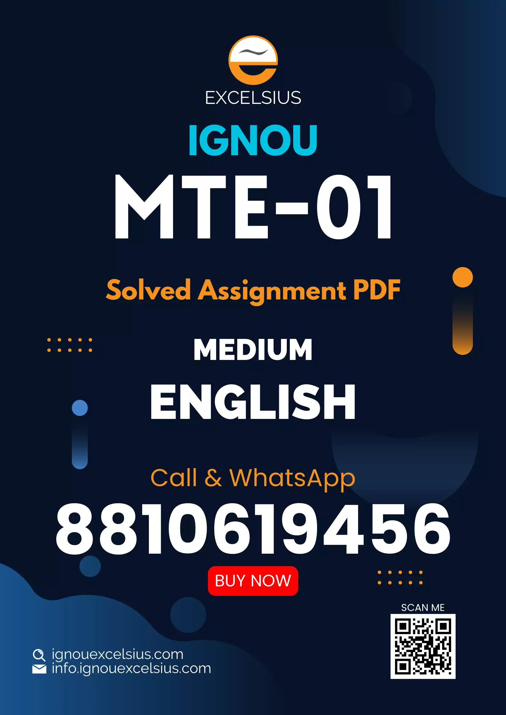 IGNOU MTE-01 - Calculus, Latest Solved Assignment-January 2023 - December 2023